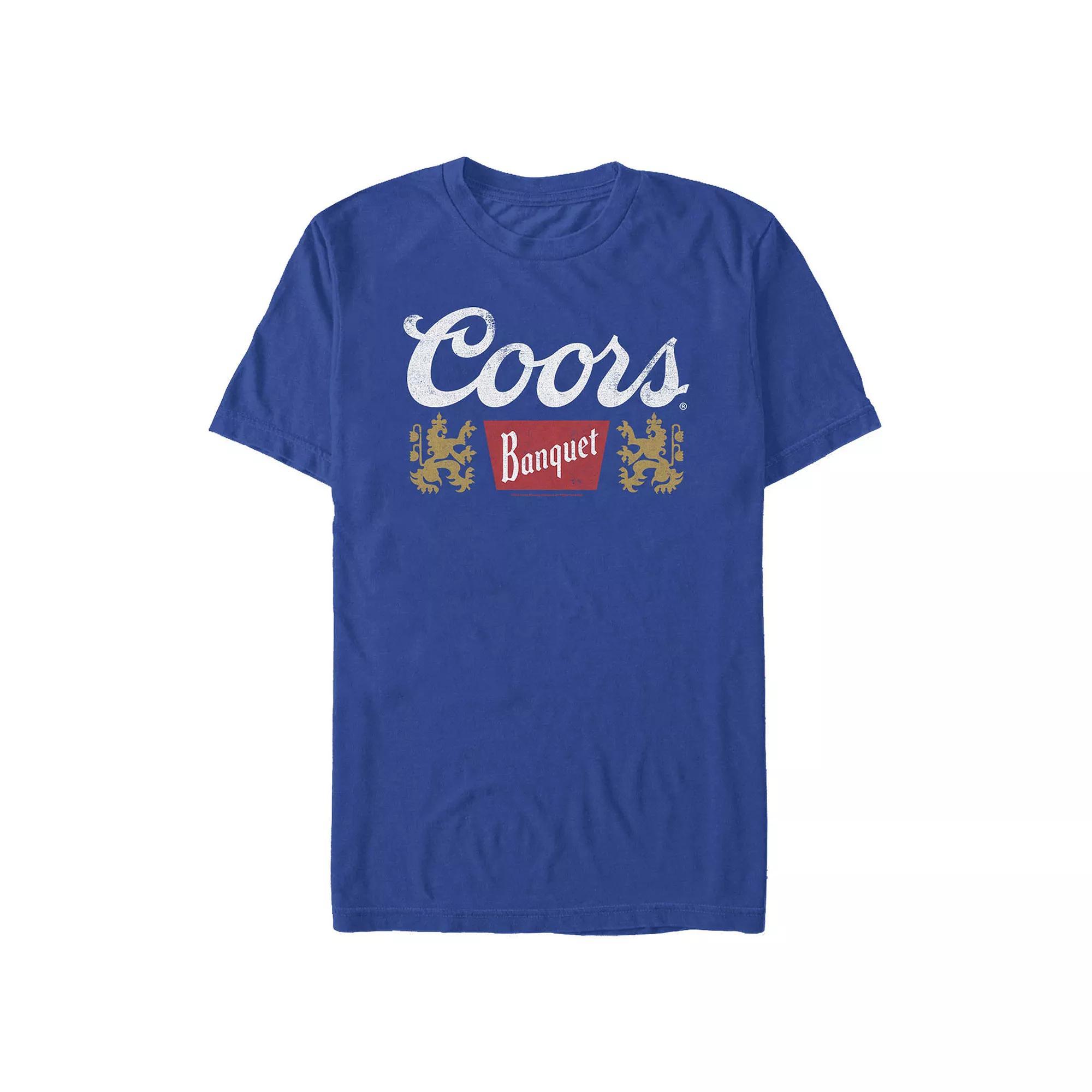 Men's Coors Light Miller Lite Pilsner Graphic Tee, Size: Small, Royal Product Image