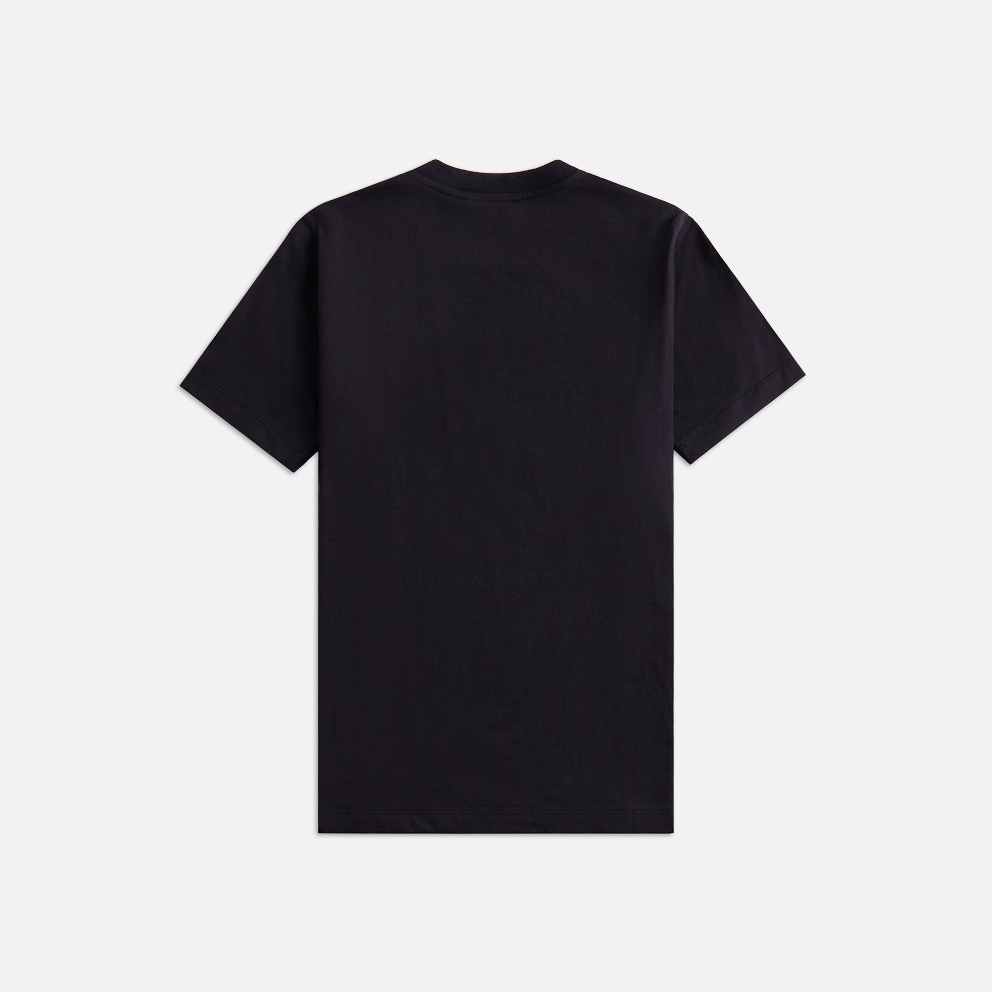 Marni Organic Cotton Jersey Tee - Black Male Product Image