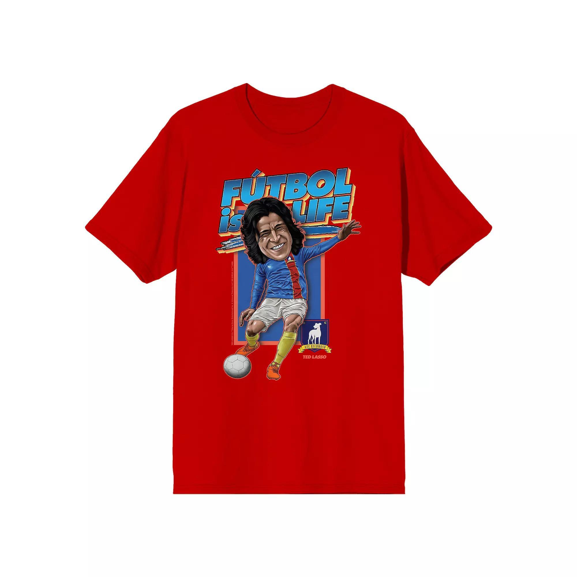 Men's Ted Lasso Futball Is Life! Graphic Tee,  Product Image