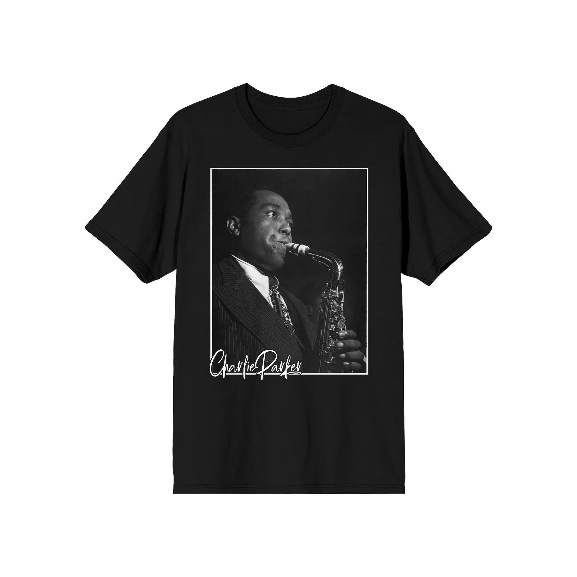 Men's Charlie Parker Playing Graphic Tee,  Product Image