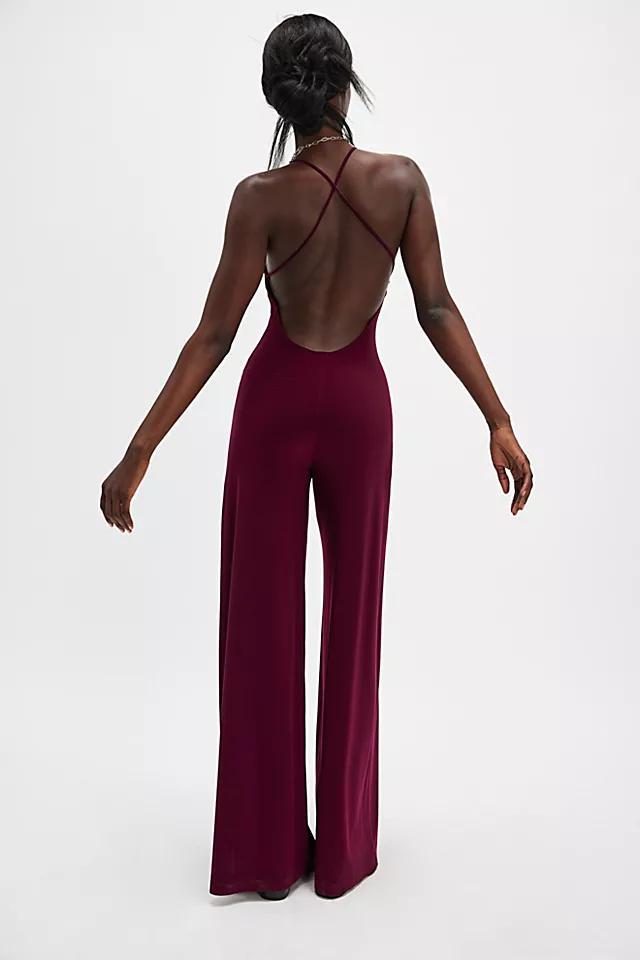 Norma Kamali Low-Back Slip Jumpsuit Product Image