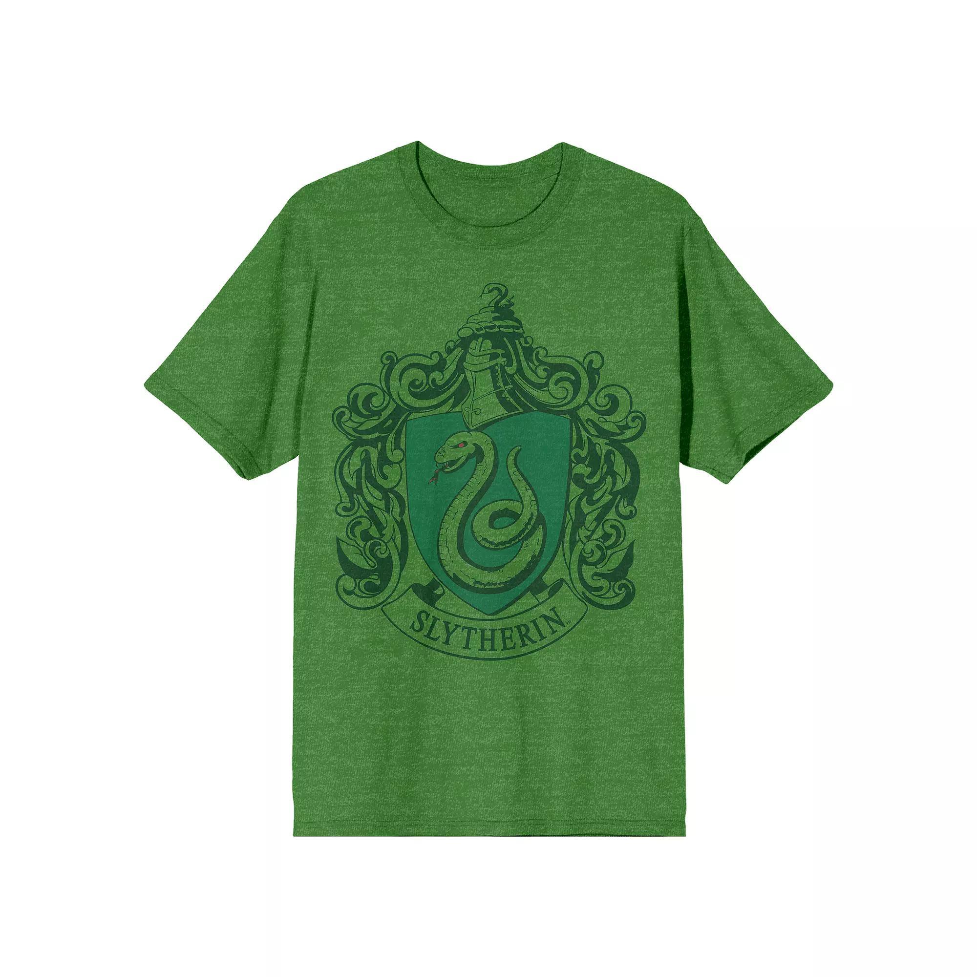 Men's Harry Potter Slytherin Crest Graphic Tee,  Product Image