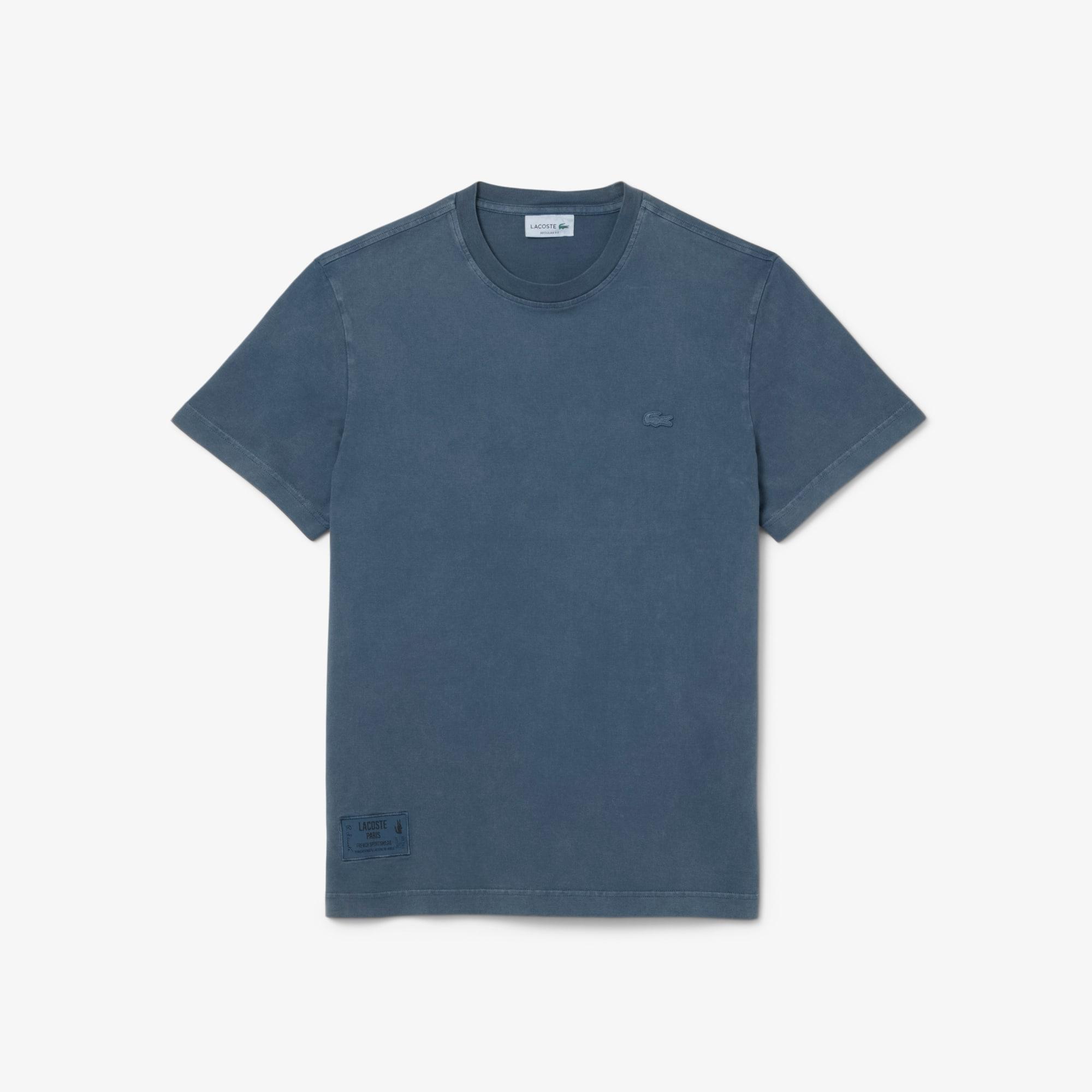 Washed Effect Heavy Jersey T-shirt Product Image