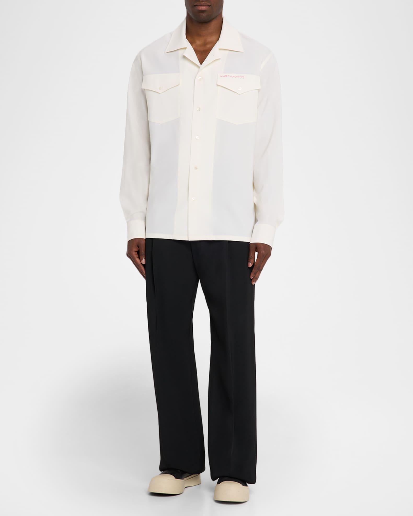 Men's Embroidered Logo Sport Shirt Product Image