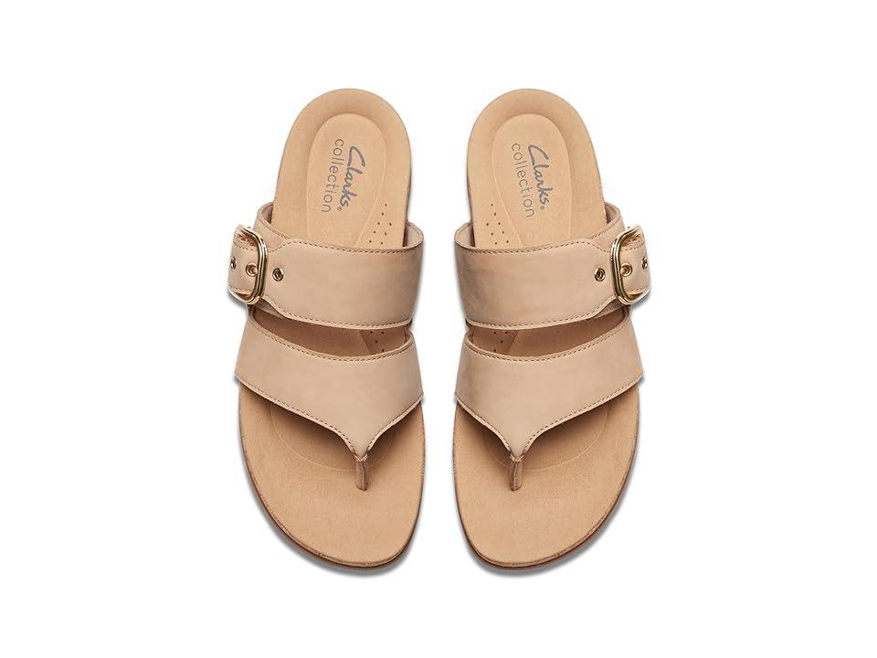 Clarks Reileigh Park Nubuck) Women's Sandals Product Image