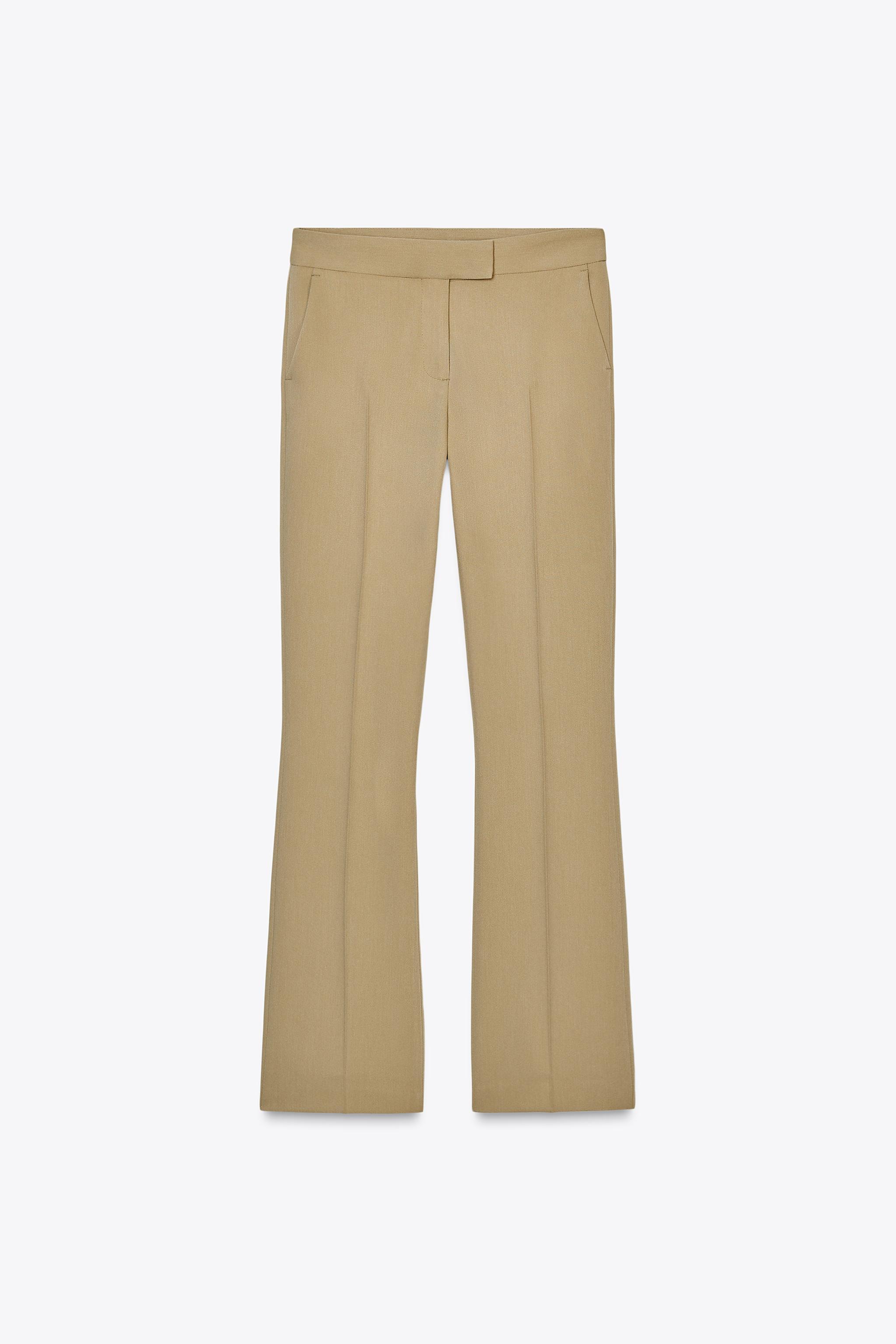 FLARED HIGH WAIST PANTS Product Image