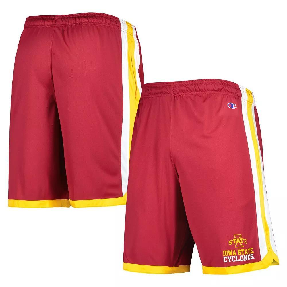 Men's Champion Cardinal Iowa State Cyclones Basketball Shorts, Size: Small, Red Product Image