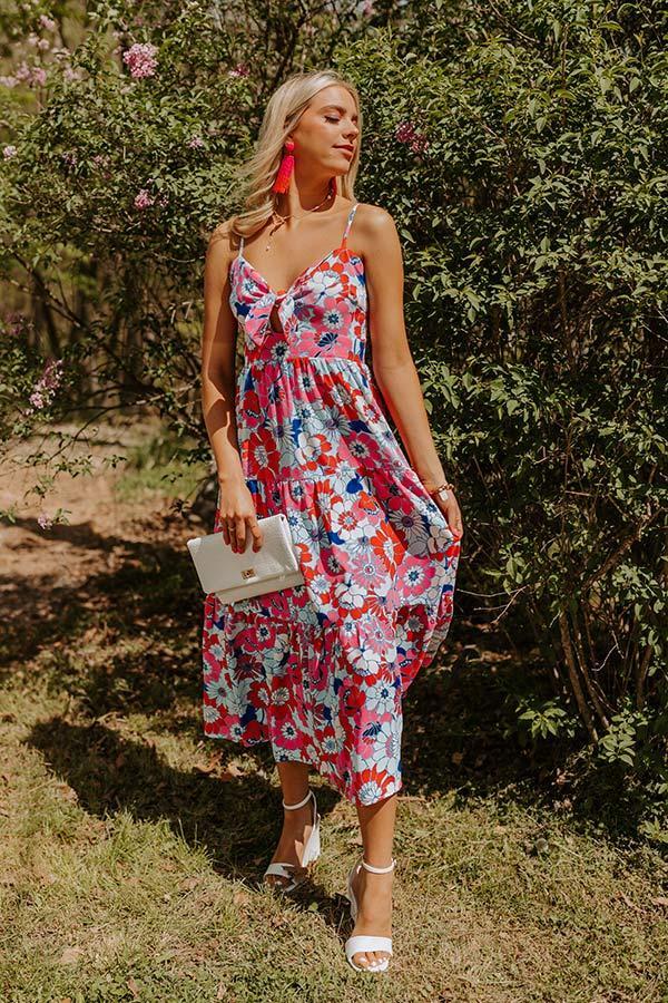 Pretty And Pleasant Floral Midi Product Image