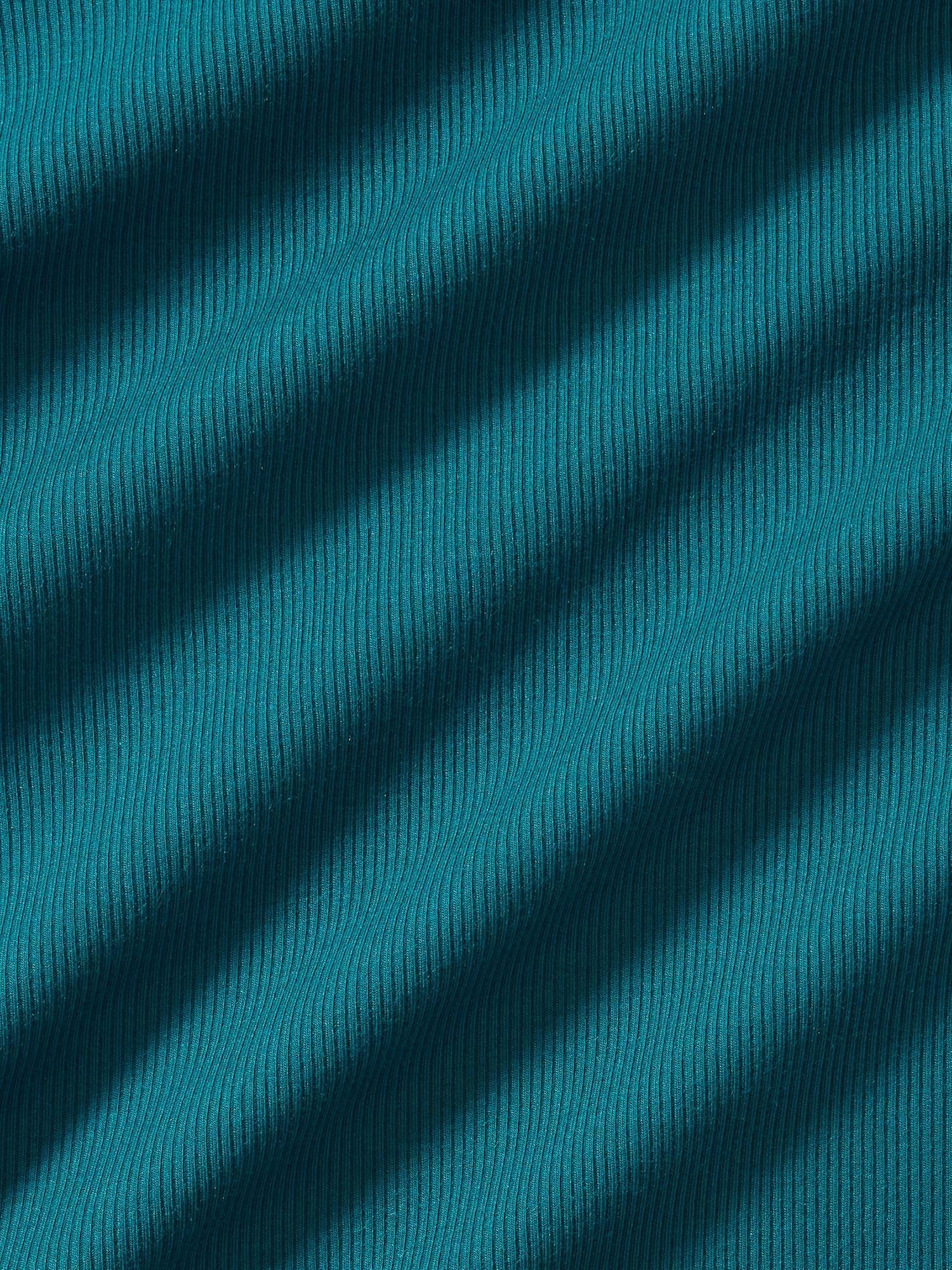 Signature Rib Crop Tee Product Image