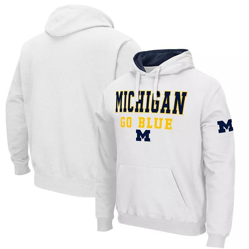 Mens Colosseum Michigan Wolverines Sunrise Pullover Hoodie Product Image