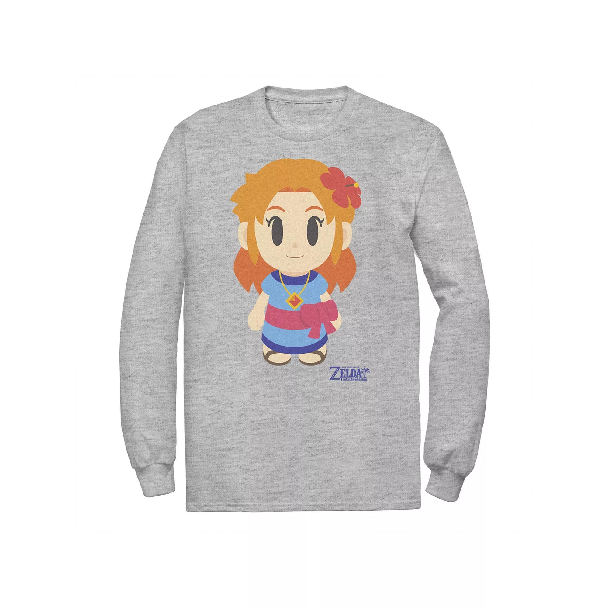 Men's Nintendo Legend Of Zelda Links Awakening Marin Avatar Style Portrait Tee,  Product Image