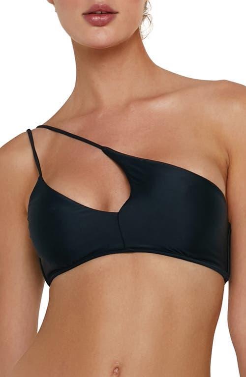 Womens Solid Rai Cutout Bikini Top Product Image