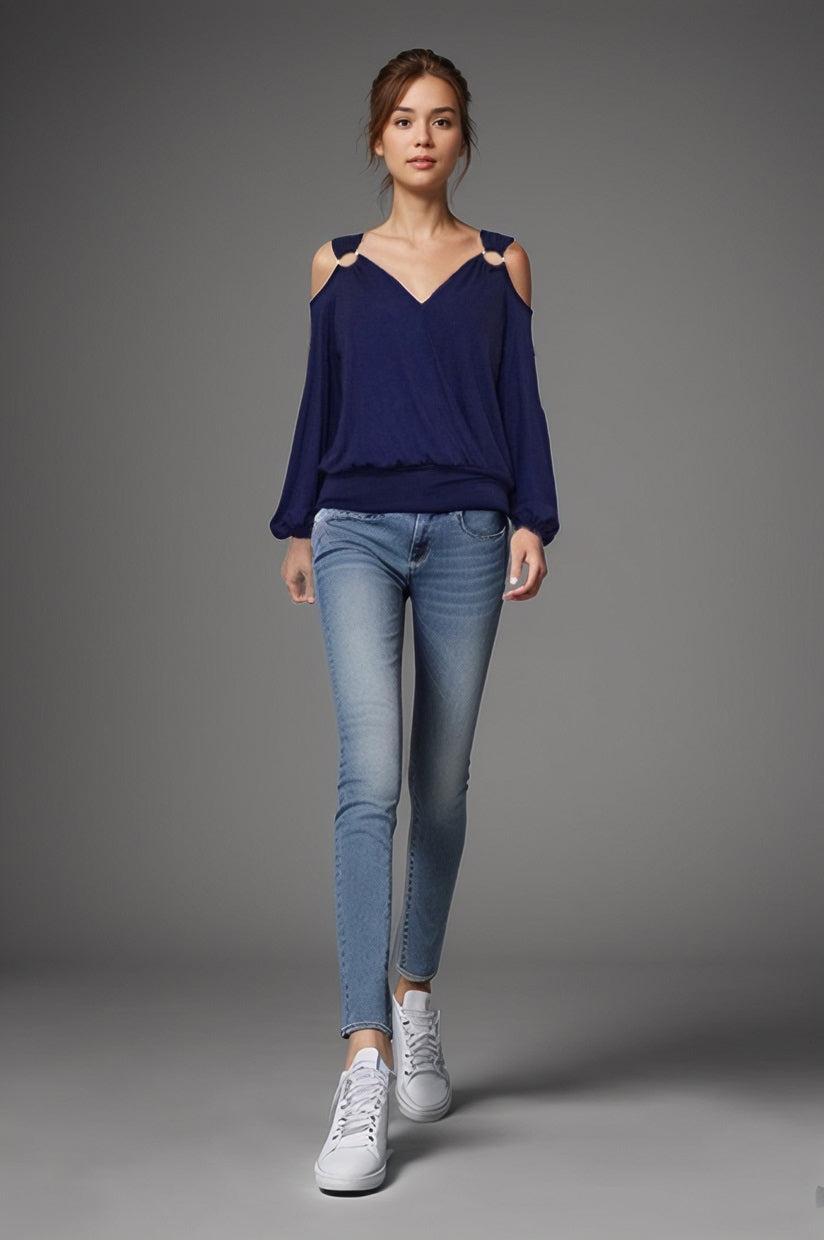 Anais Open Shoulder Top Product Image