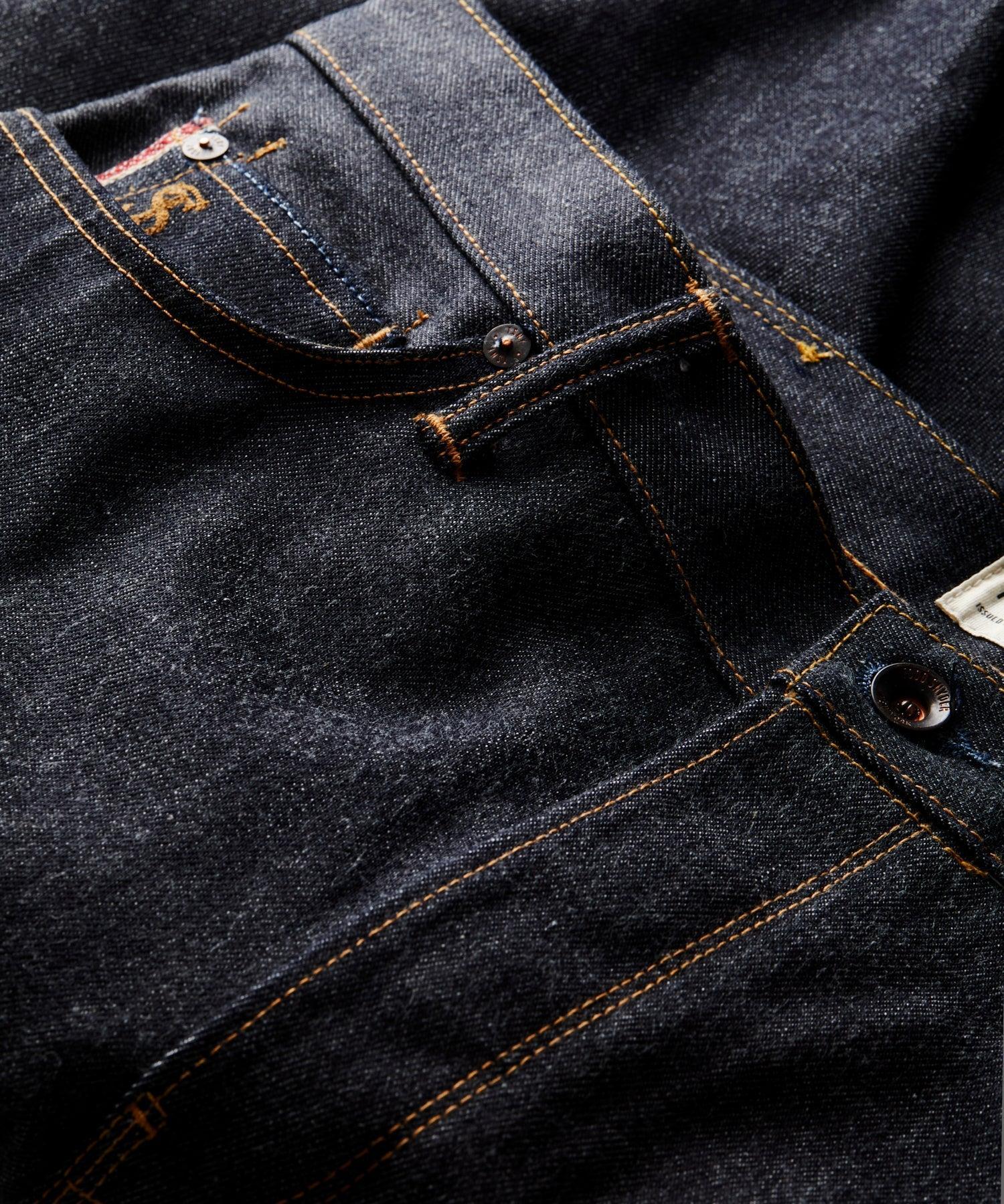 Made in USA Relaxed Selvedge Jean in Rigid Product Image