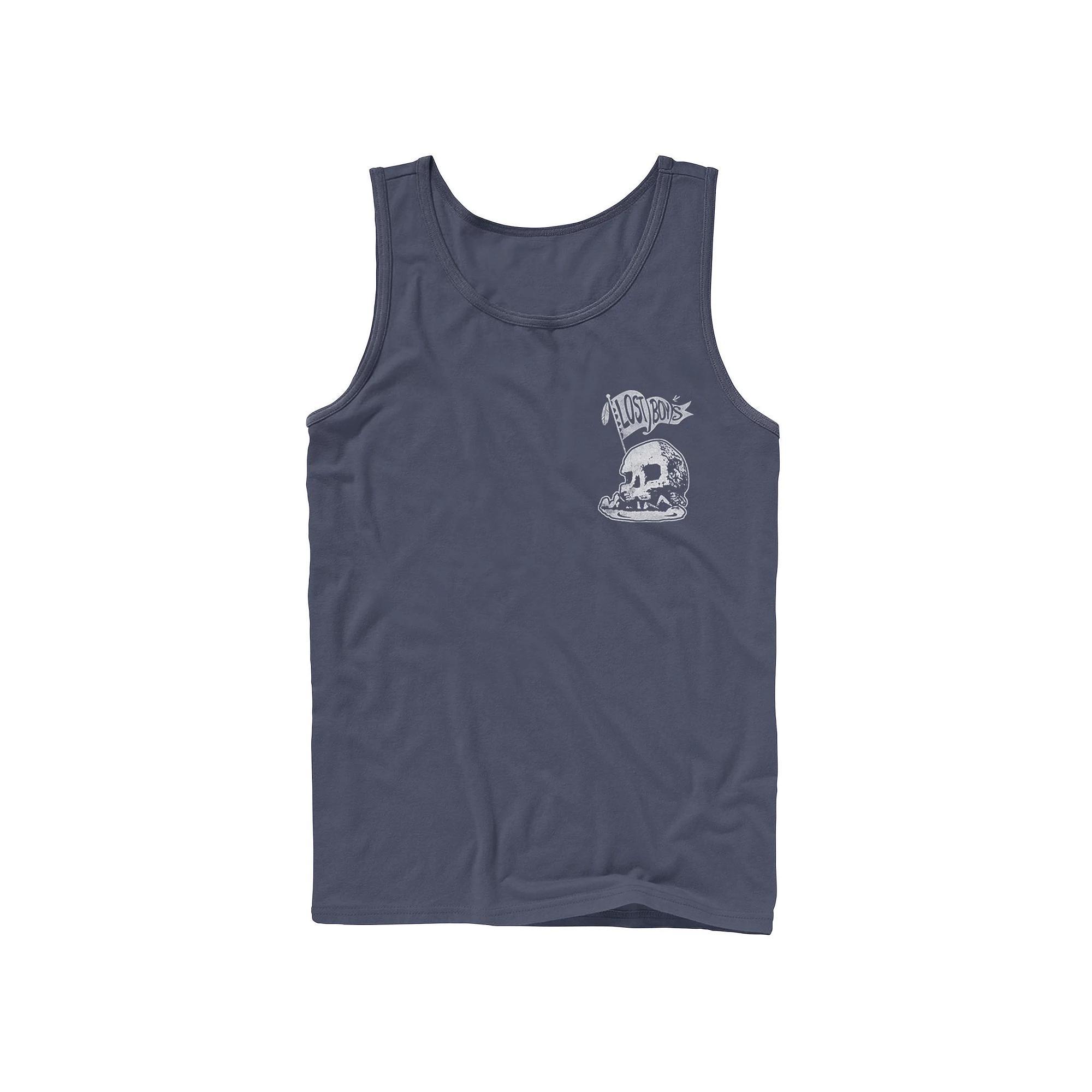 Disney's Peter Pan Men's Lost Boys Skull Island Tank Top, Size: Medium, Blue Product Image