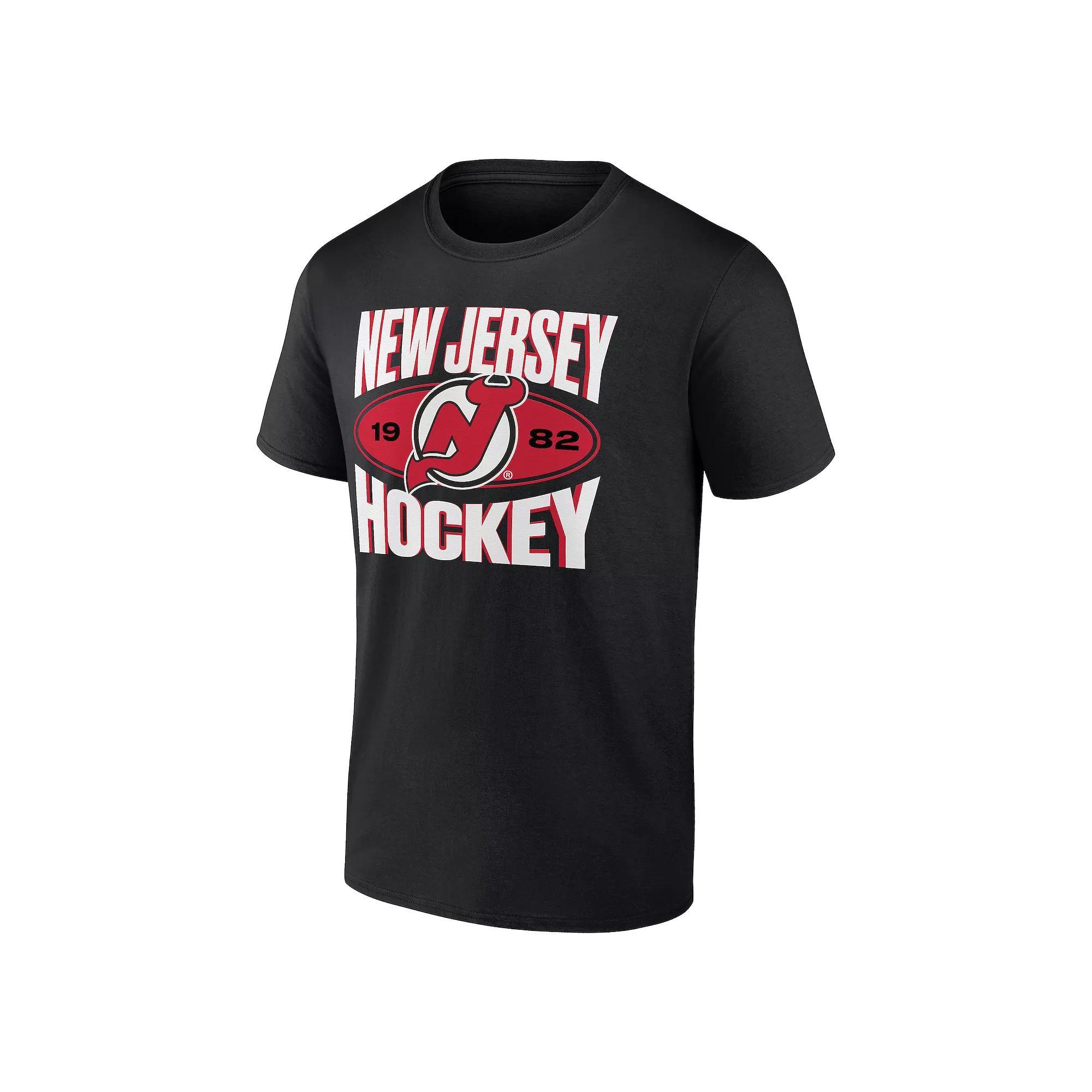 Men's Fanatics New Jersey Devils Alternate Logo Tee,  Product Image