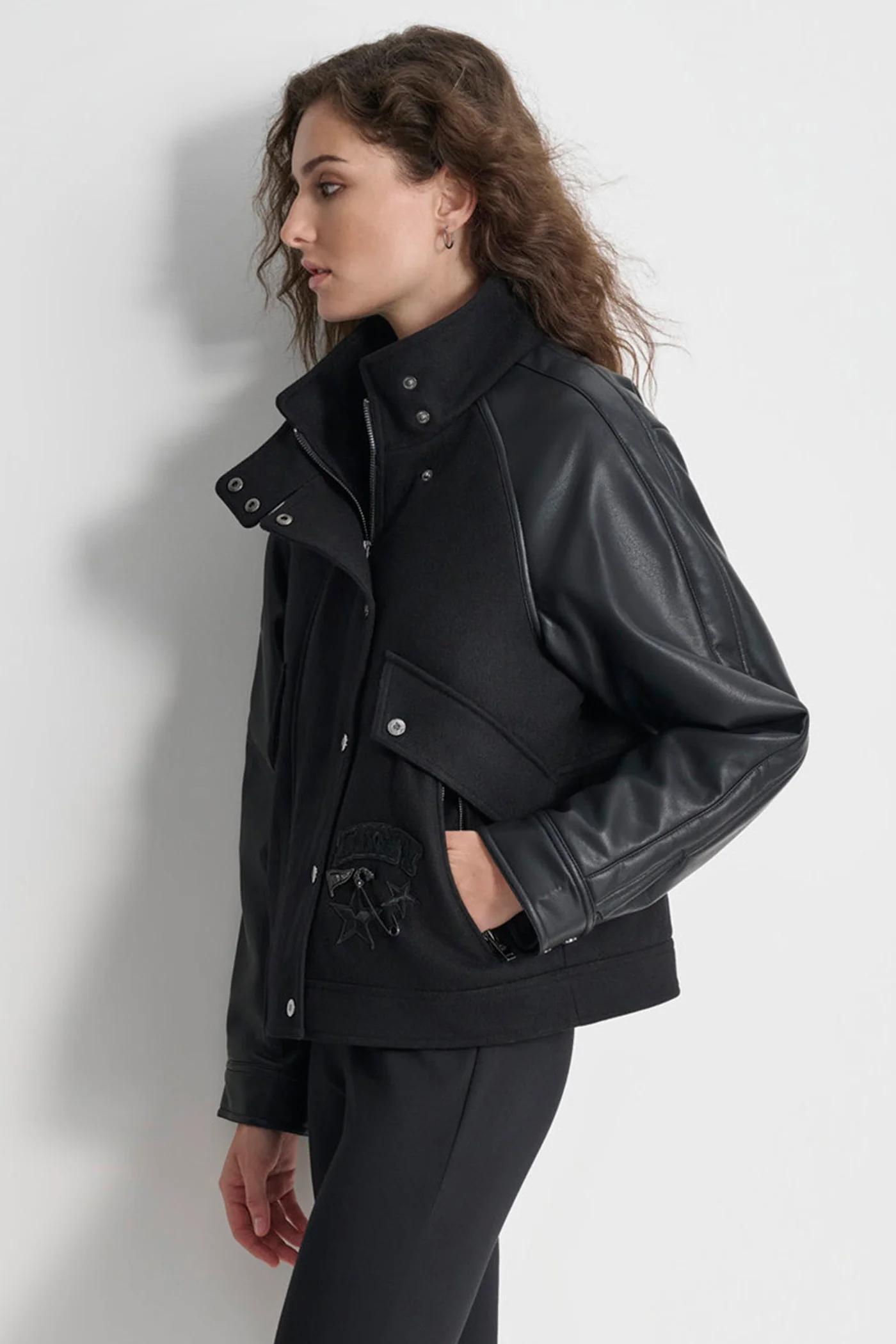 MIX MEDIA PATCH JACKET Product Image