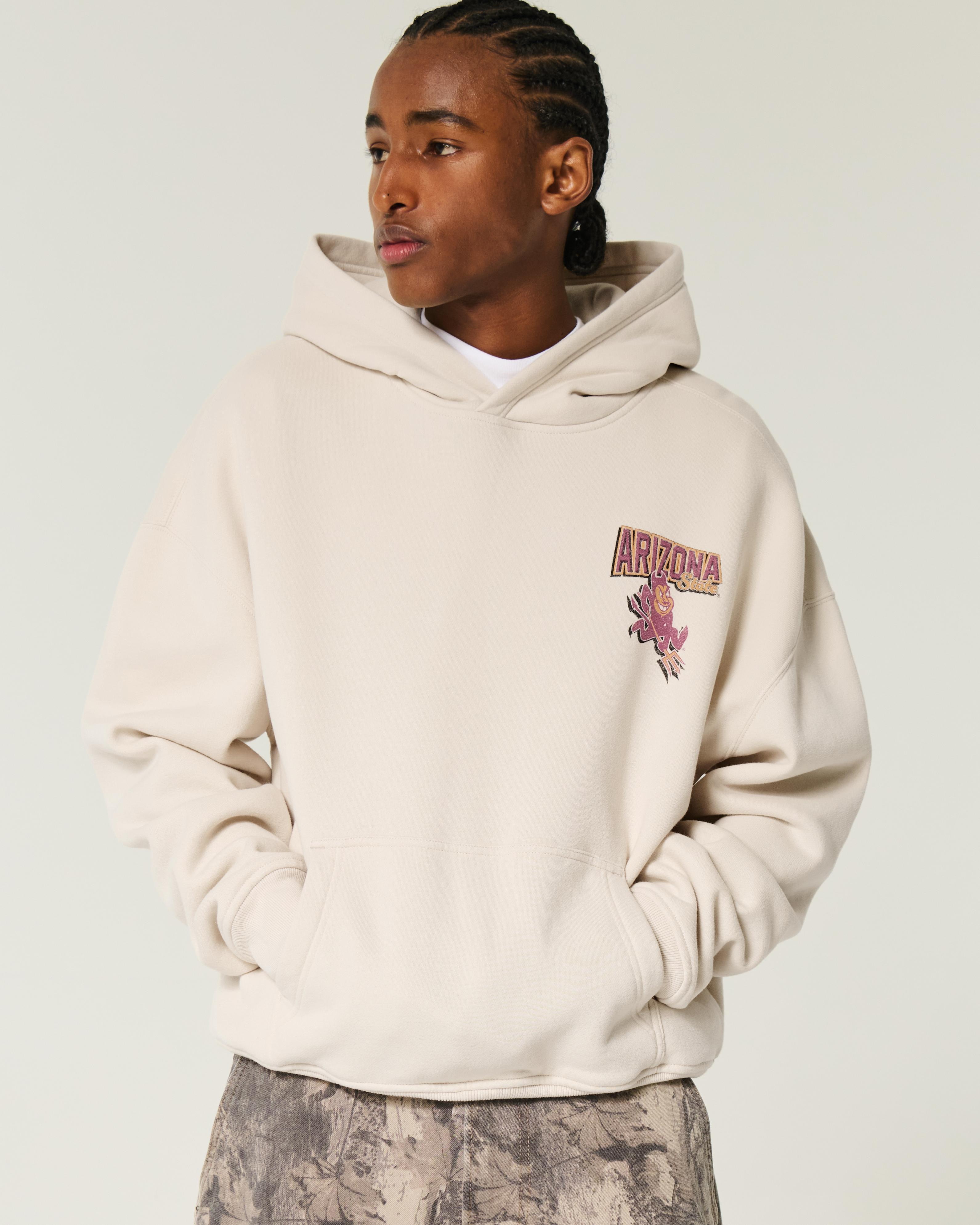 Boxy Florida State University Graphic Hoodie Product Image