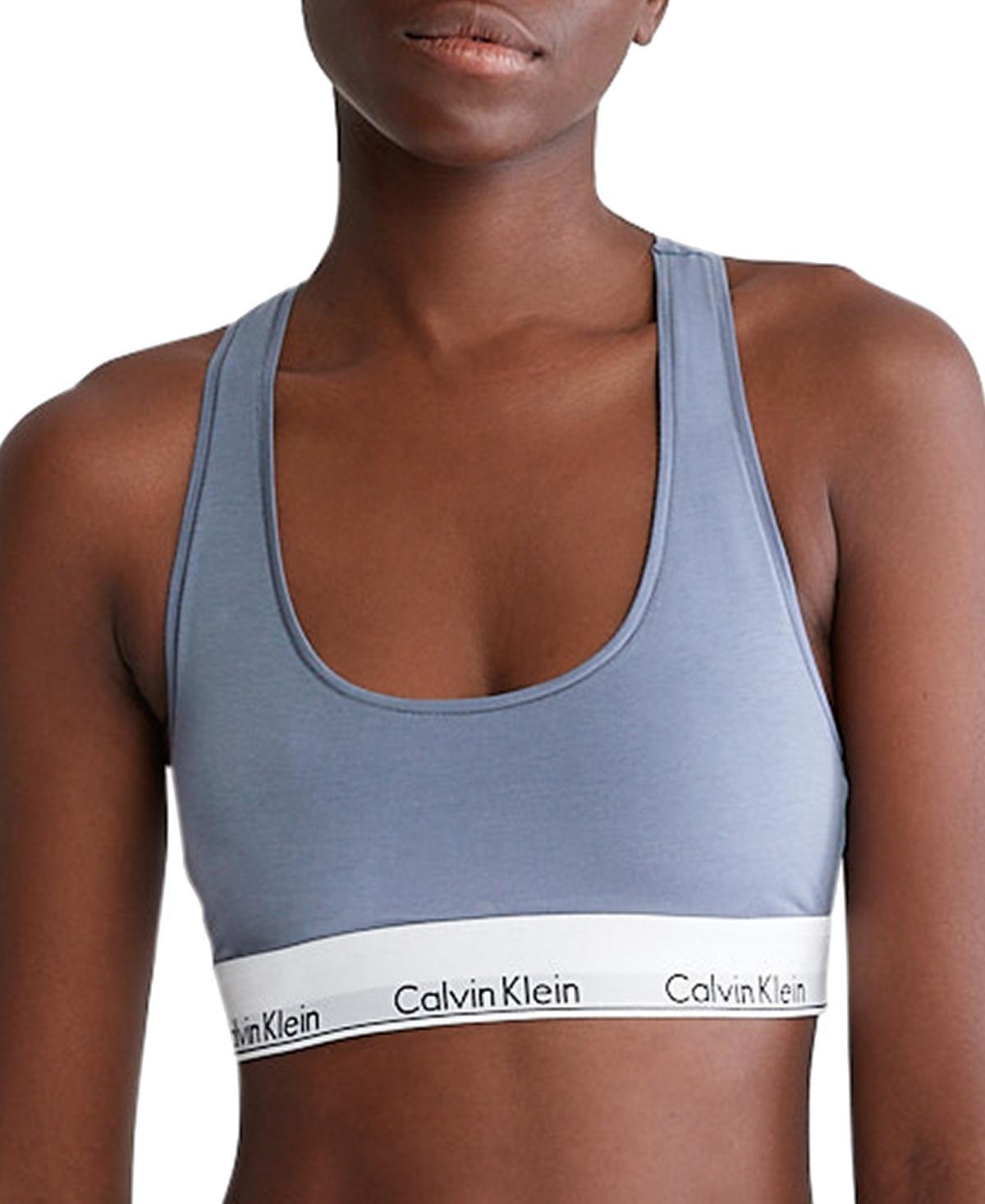 Calvin Klein Modern Cotton Unlined Bralette F3785, Womens Product Image