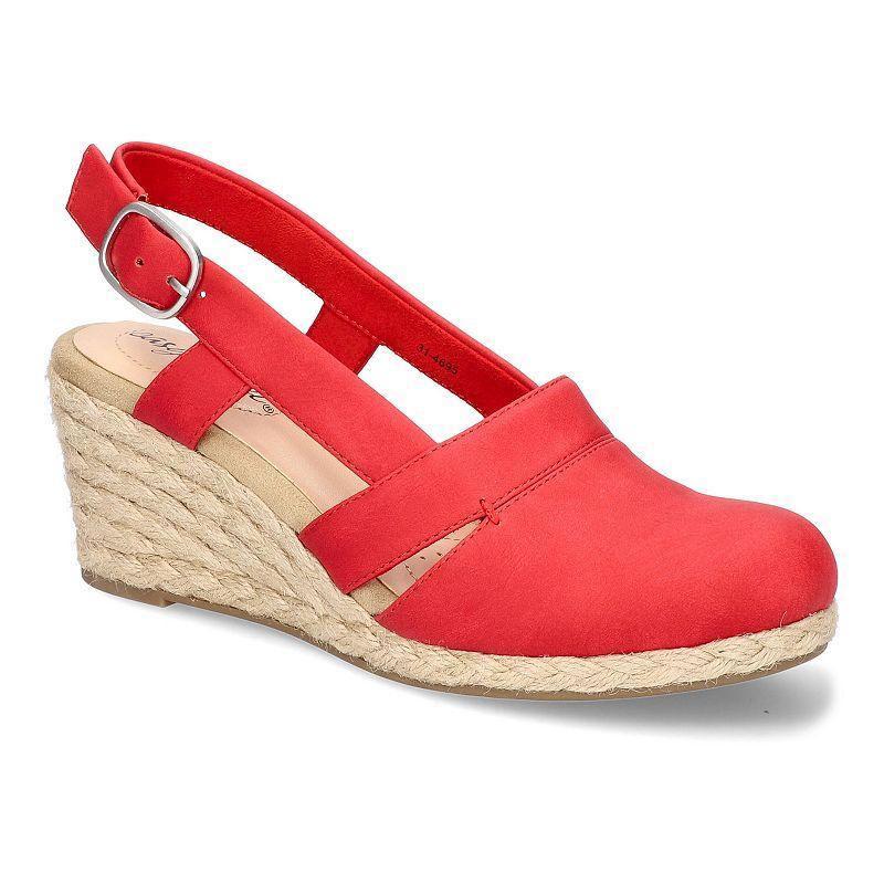 Easy Street Stargaze Womens Espadrille Wedge Sandals Product Image