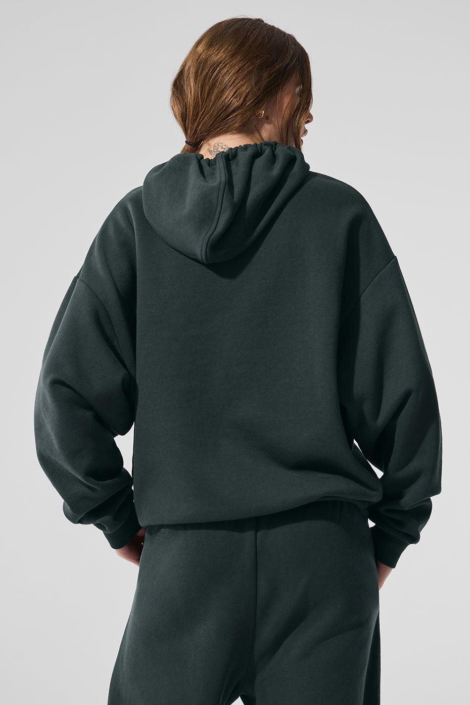 Accolade Hoodie - Charcoal Green Product Image