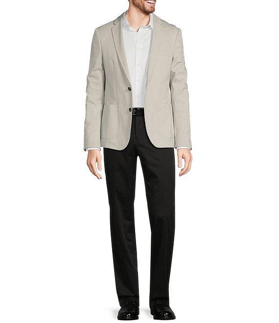 Murano Slim Fit Patterned Knit Suit Separates Blazer Product Image