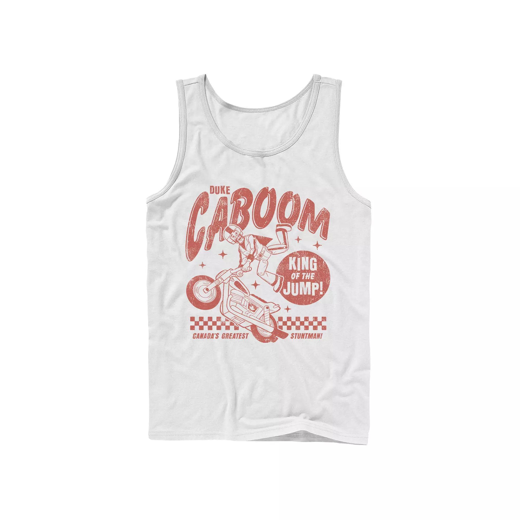 Men's Disney / Pixar Toy Story Duke Caboom Greatest Stuntman Tank Top,  Product Image