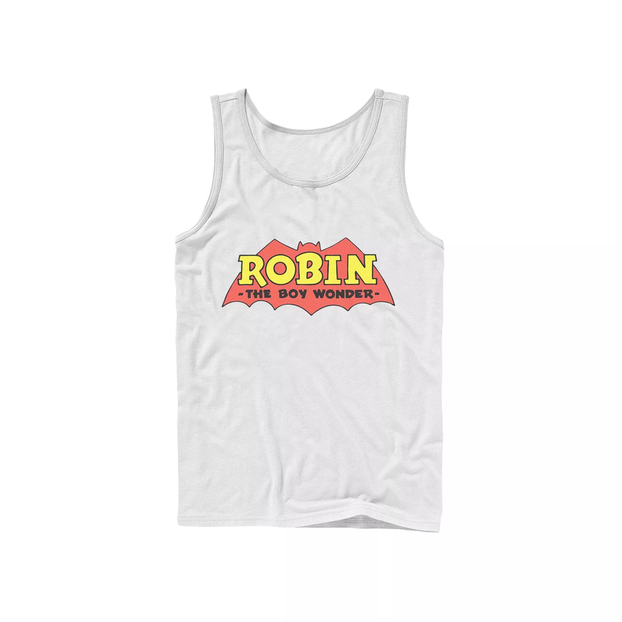 Men's DC Comics Robin The Boy Wonder Classic Logo Tank Top,  Product Image