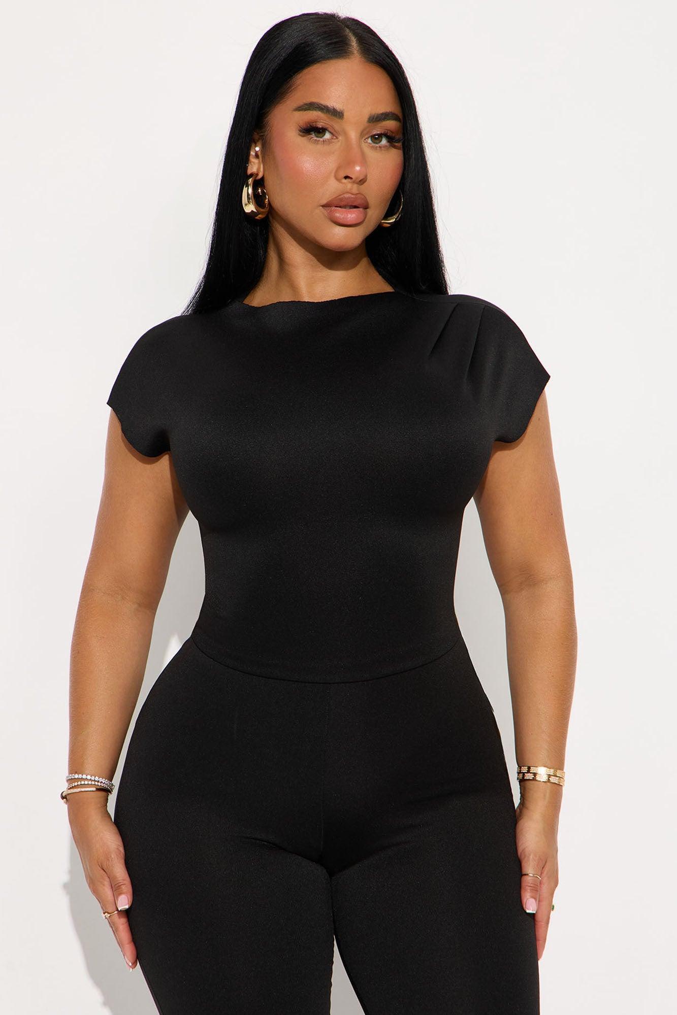 Bad Intentions Capri Jumpsuit - Black Female Product Image