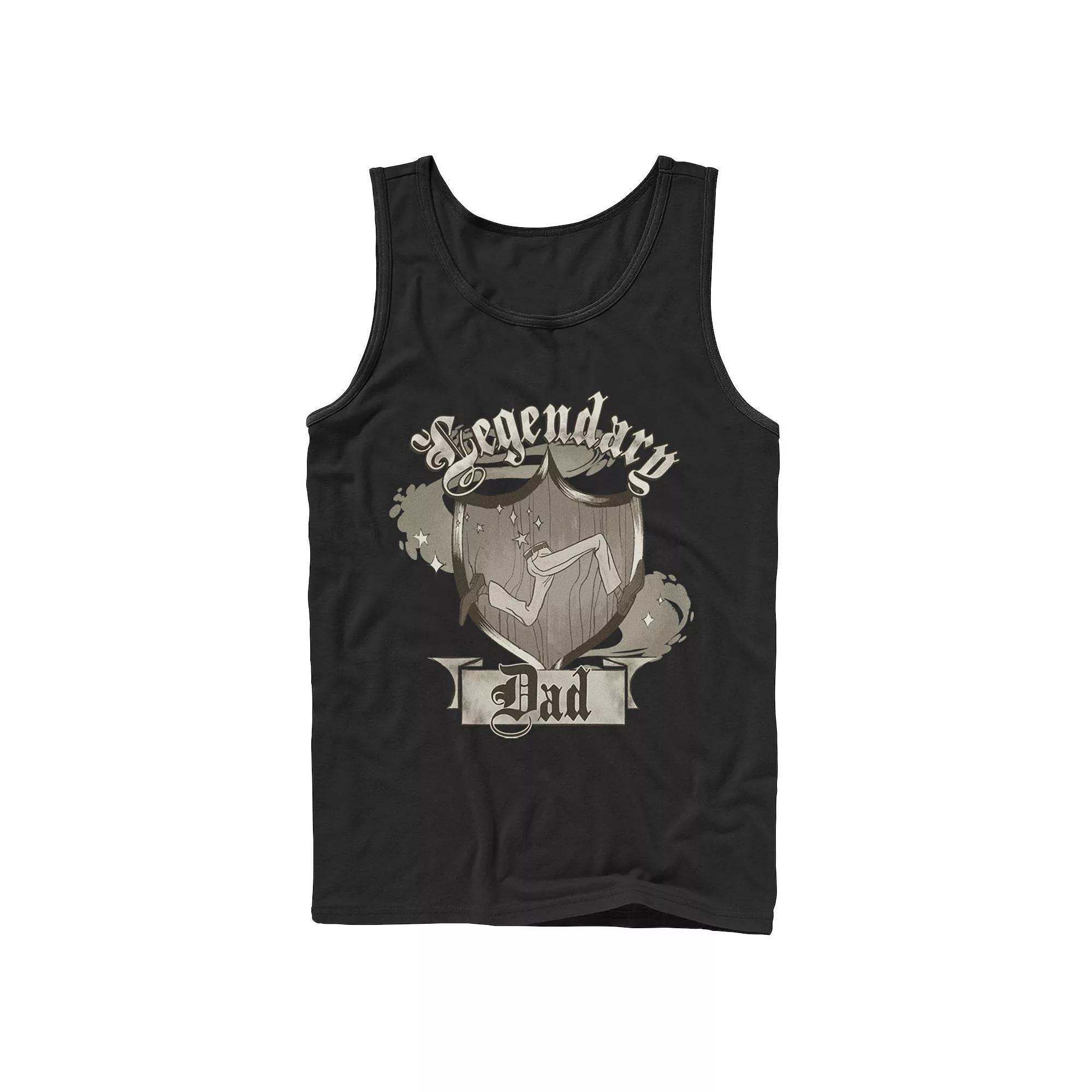 Disney / Pixar's Onward Men's Legendary Dad Crest Tank Top,  Product Image