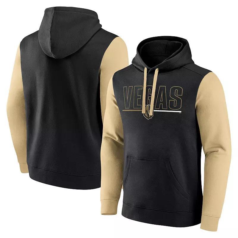 Men's Black Pittsburgh Penguins Deliver Fleece Pullover Hoodie,  Product Image
