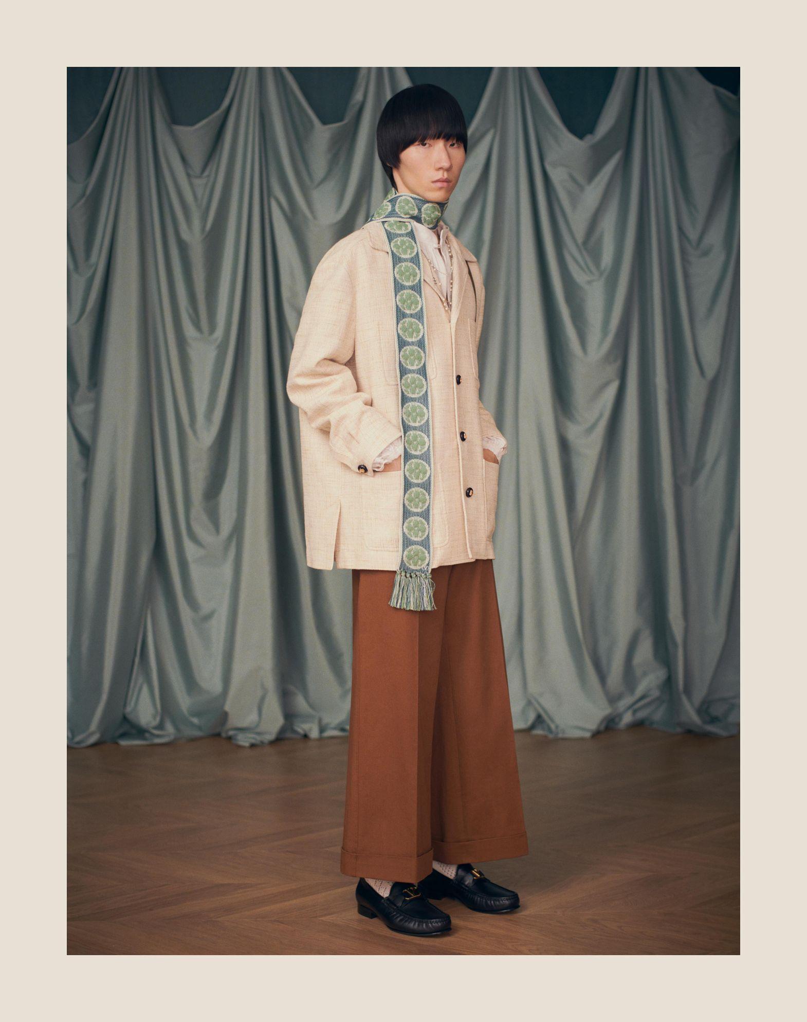 Antibes Cotton Scarf With Fringe Product Image