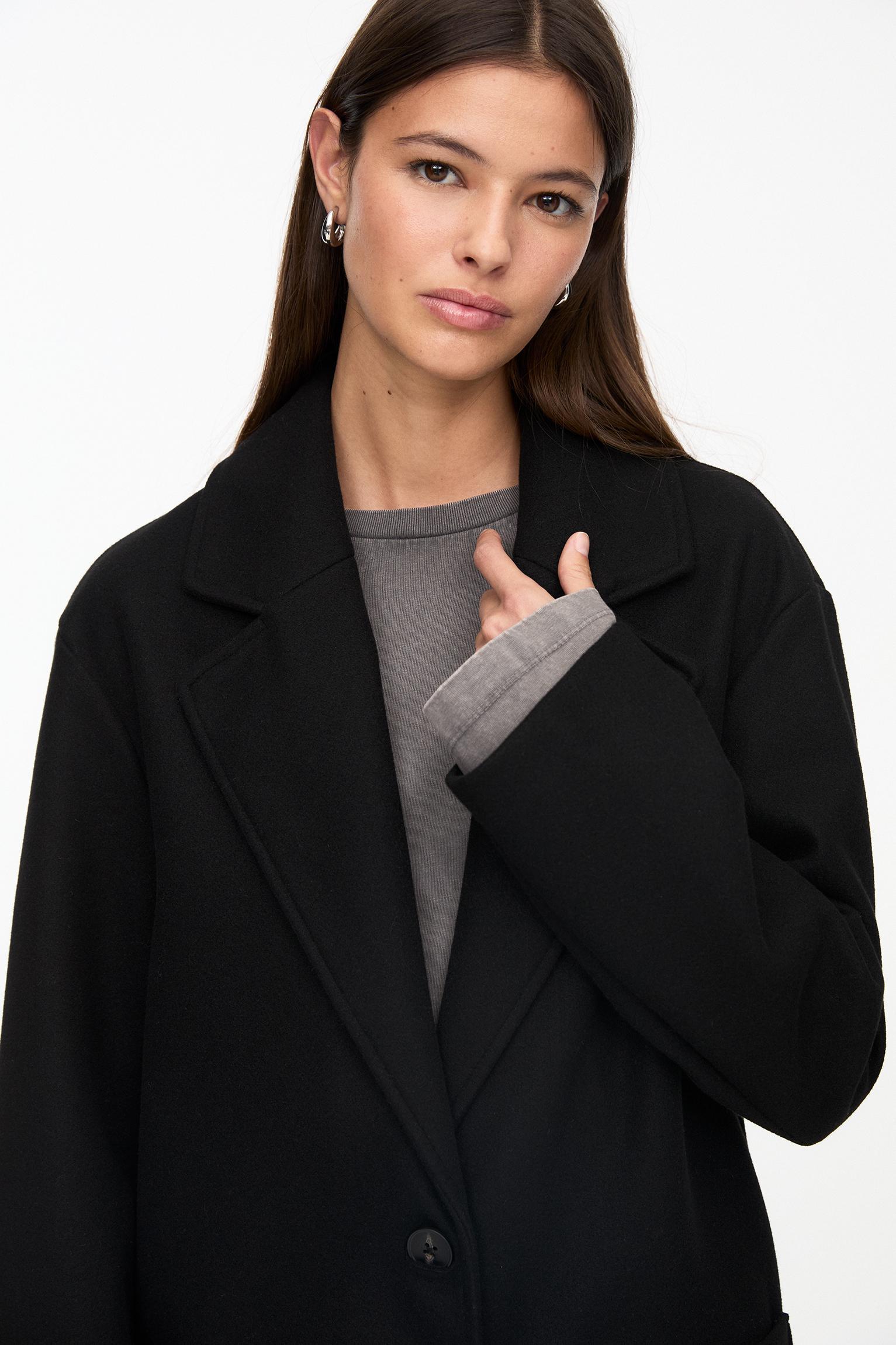 Felt texture coat Product Image