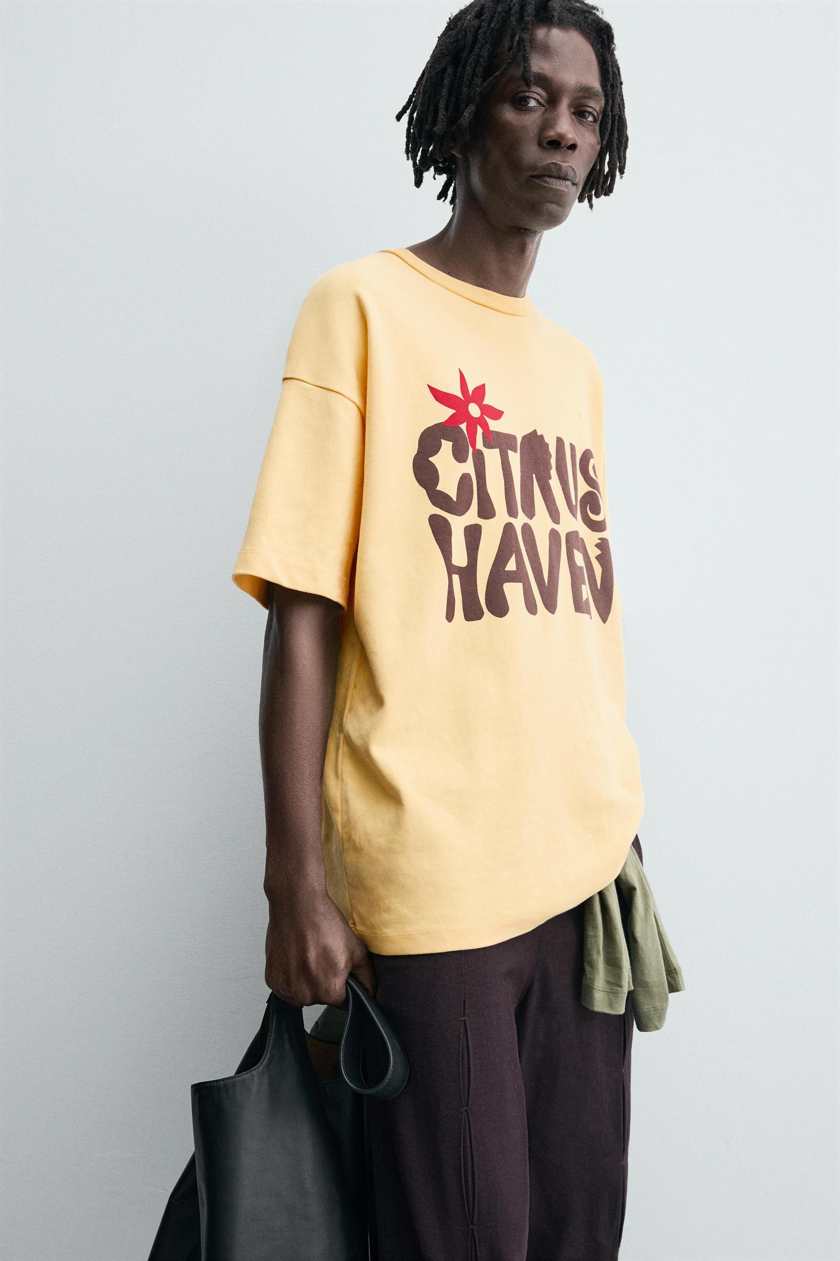 TEXT PRINT SWEATSHIRT Product Image