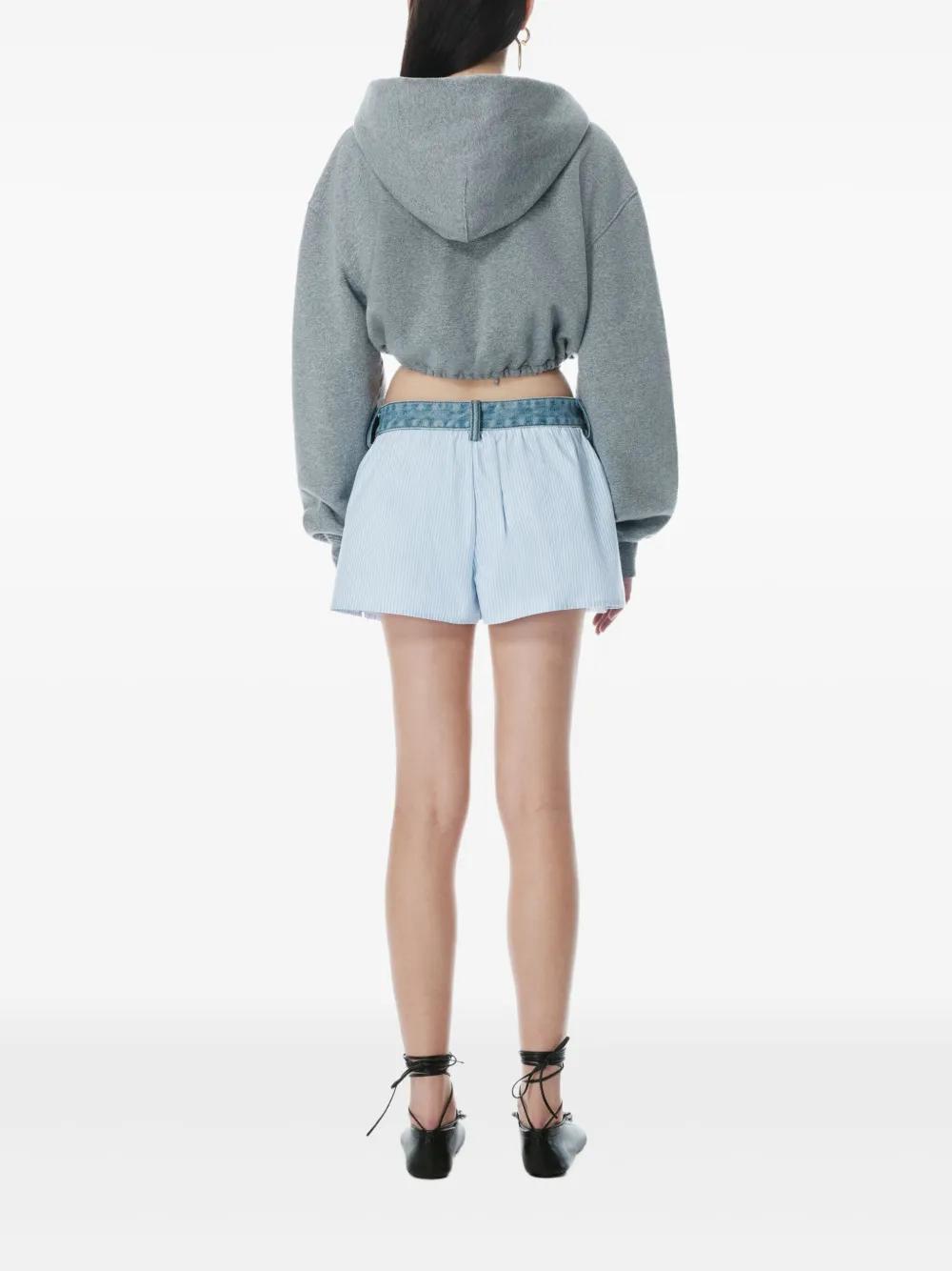 denim waist shorts  Product Image