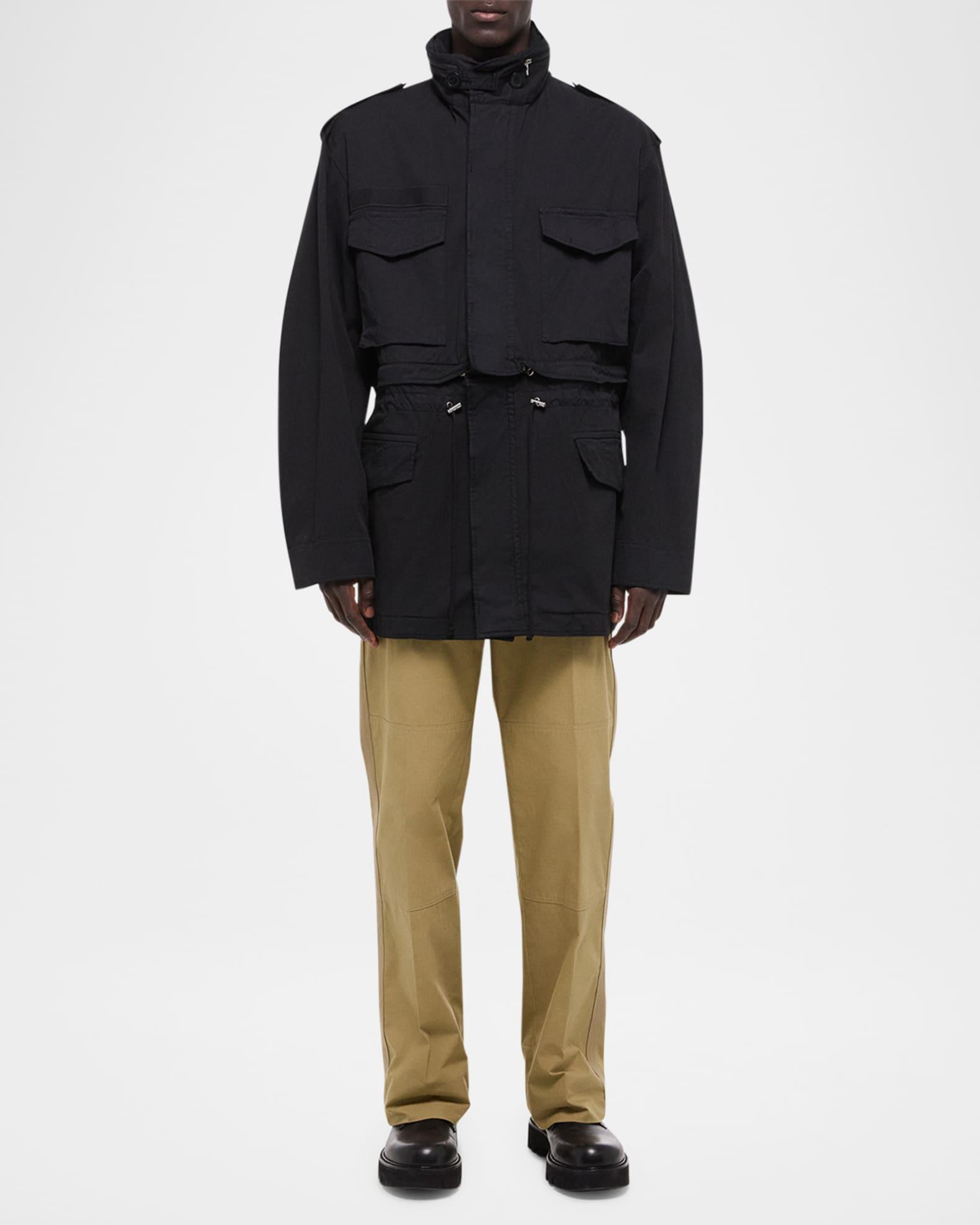 Men's Field Jacket with Stowaway Hood Product Image