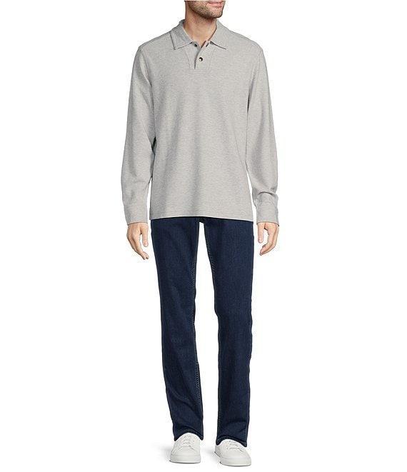 Tommy Bahama Las Arias Long Sleeve Polo French Rib Polo Shirt Product Image