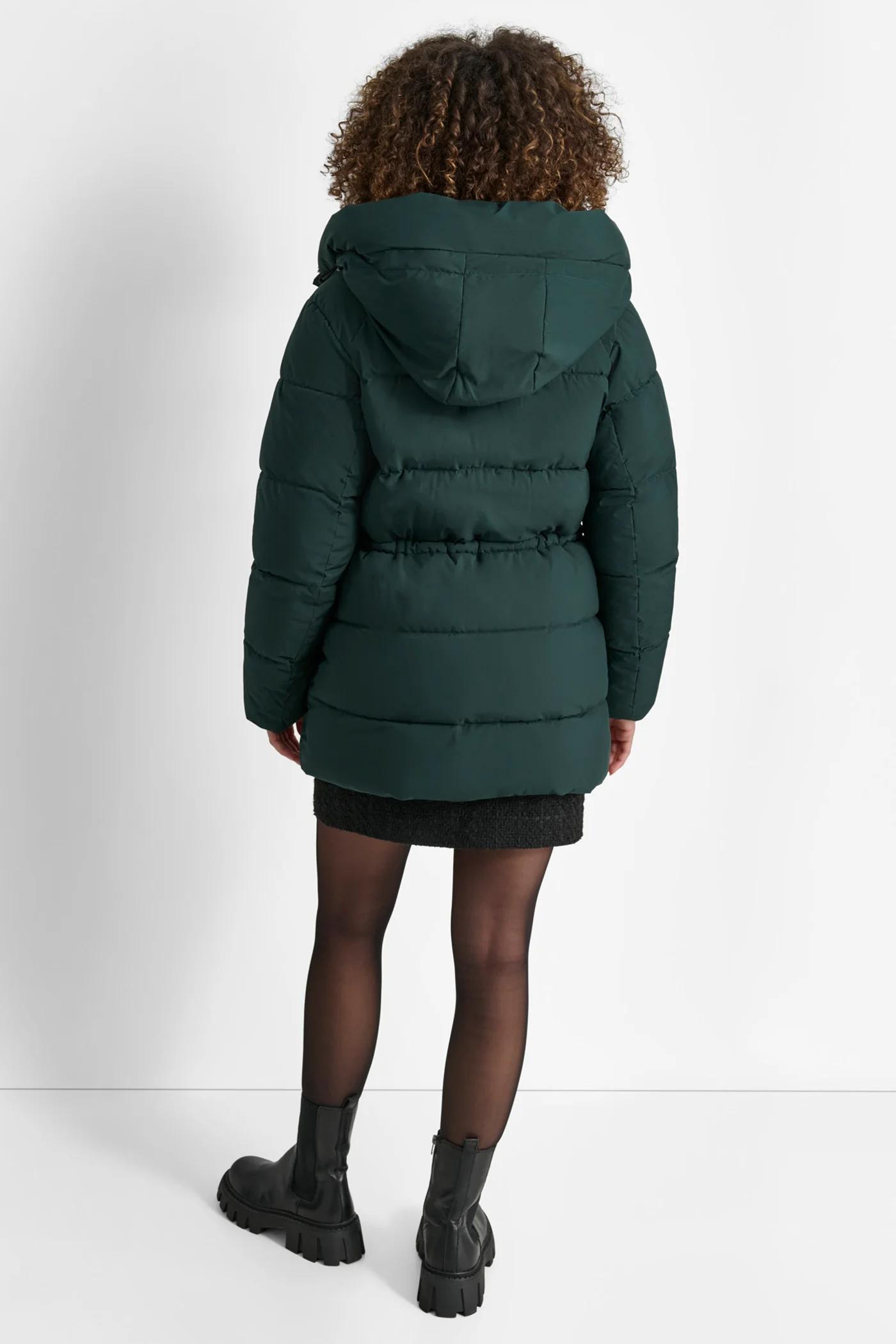 MID LENGTH LUSH PUFFER JACKET Product Image