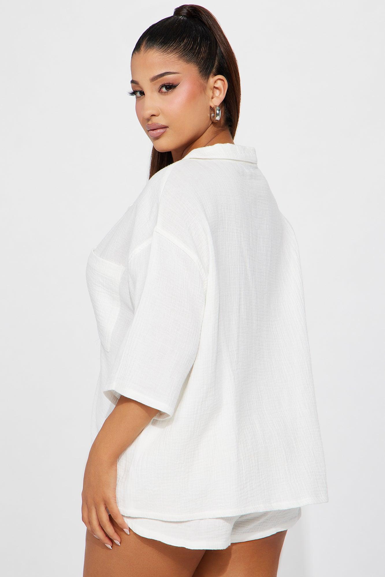 Frankie Short Set - White Product Image