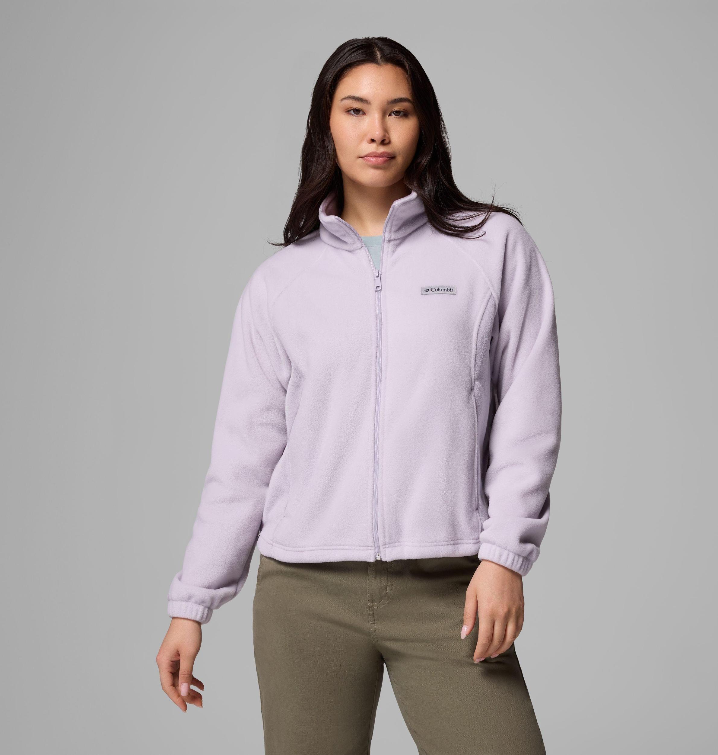 Columbia Womens Benton Springs Relaxed Full Zip Fleece Jacket- Product Image