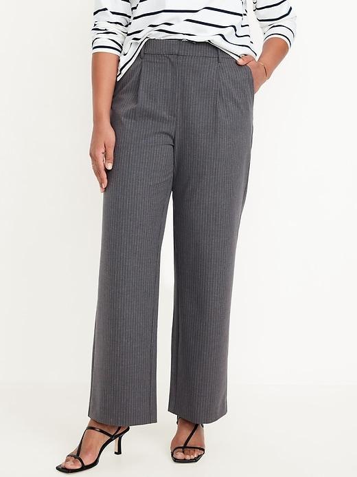 Extra High-Waisted Taylor Trouser Wide-Leg Pants Product Image