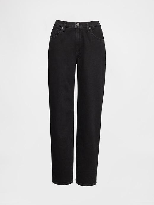 Mid Rise '90s Loose Pinstripe Carpenter Jeans Product Image