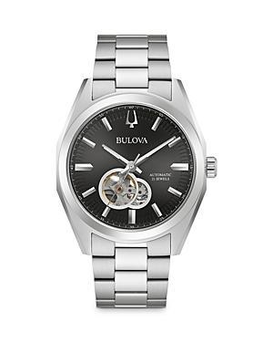 Bulova Mens Surveyor Classic Automatic Two Tone Stainless Steel Bracelet Watch Product Image