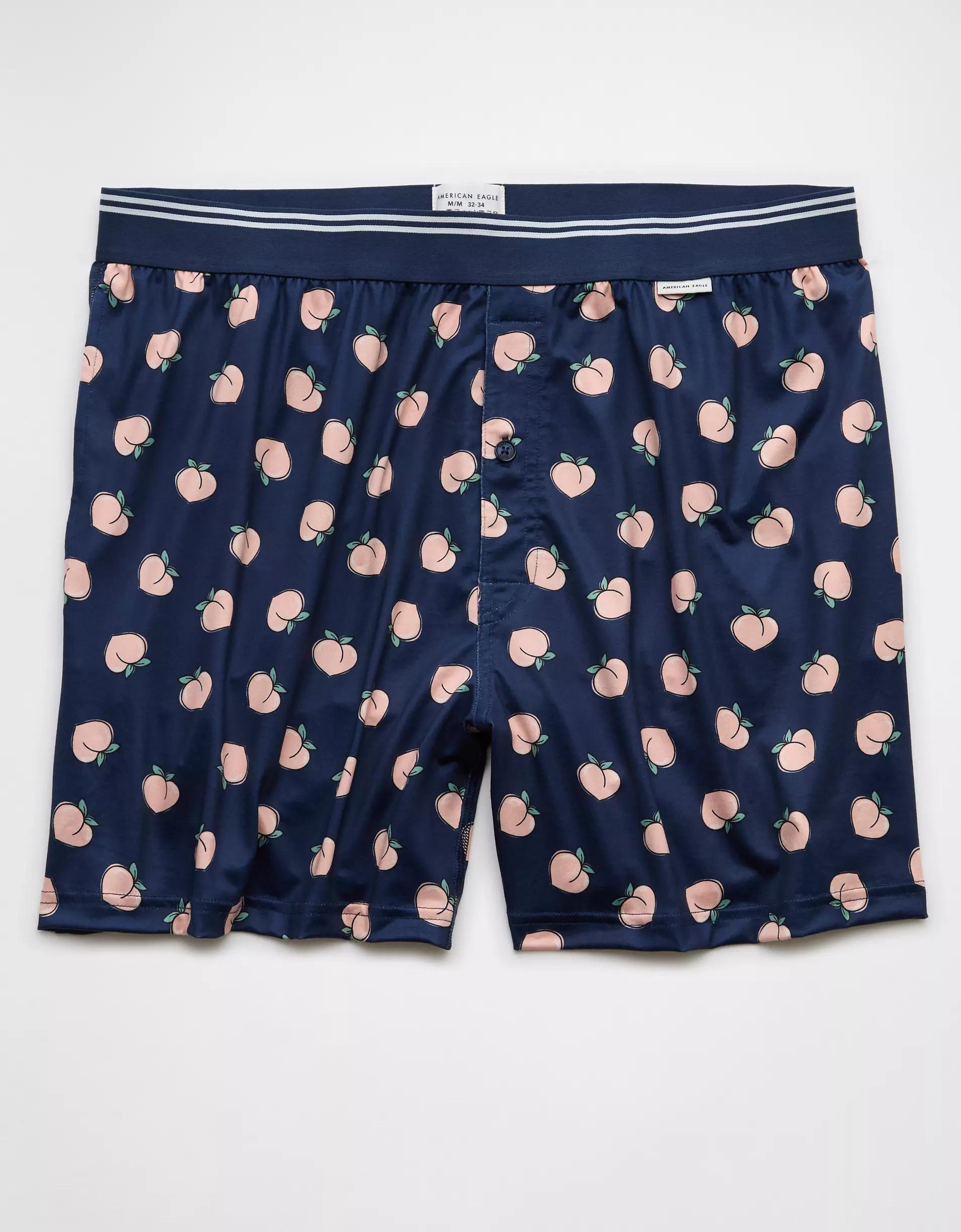 AEO Men's Palm Trees Ultra Soft Pocket Boxer Short Product Image