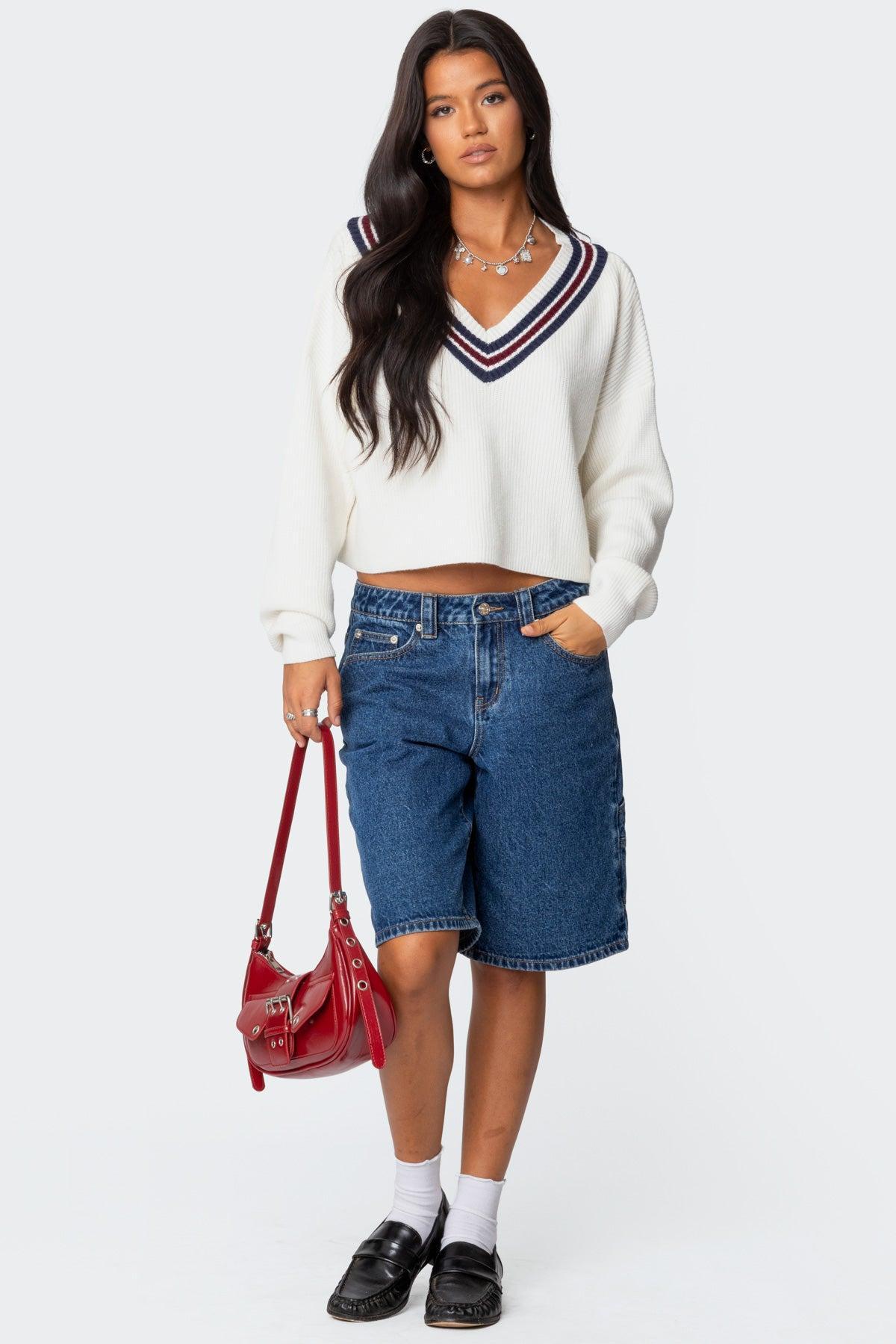 Lauryl V Neck Sweater Product Image