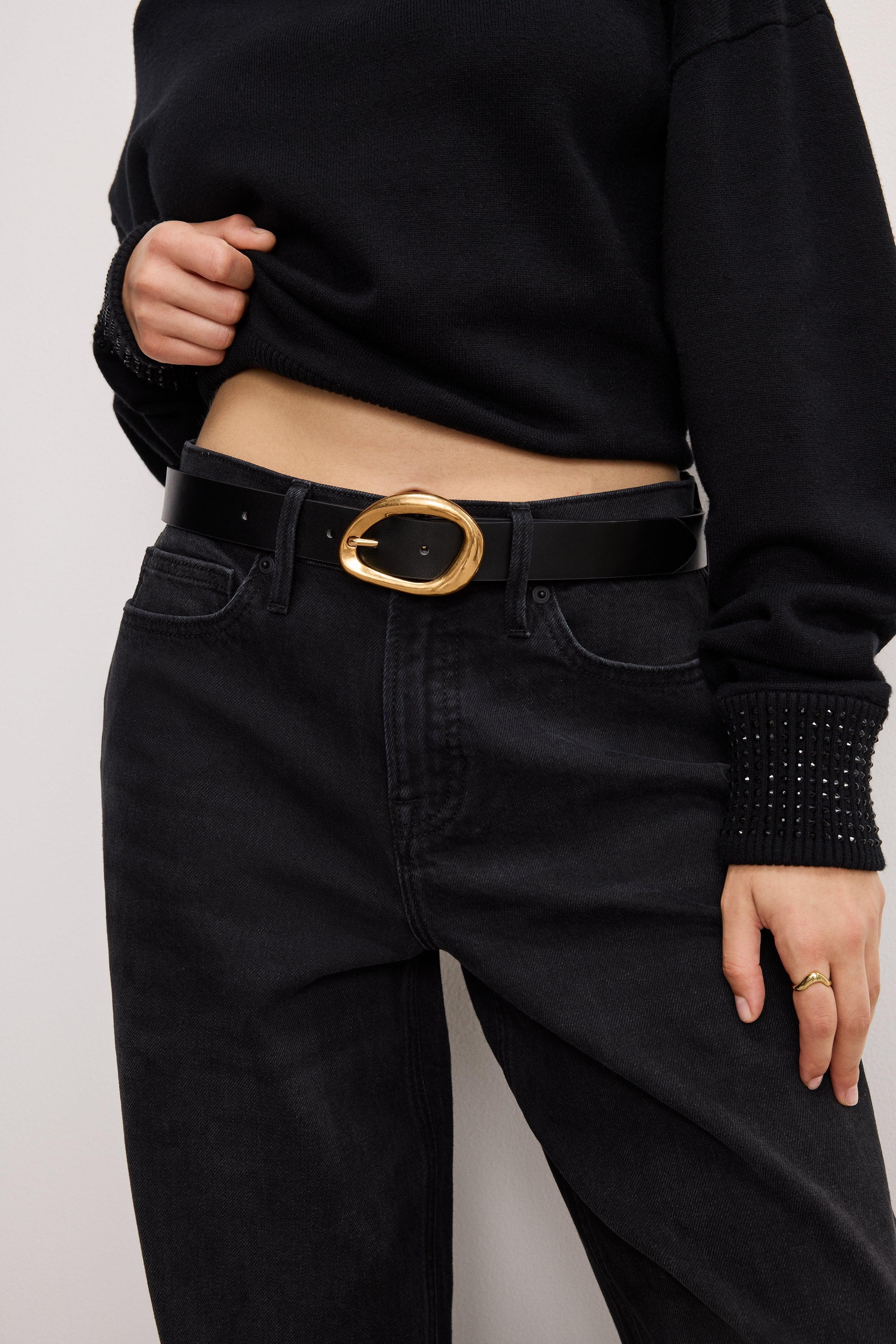 GOOD EASE PETITE RELAXED JEANS | BLACK324 Product Image