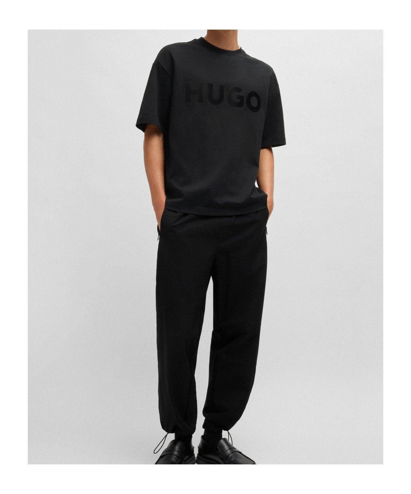 HUGO BOSS Logo-print T-shirt In Black Product Image