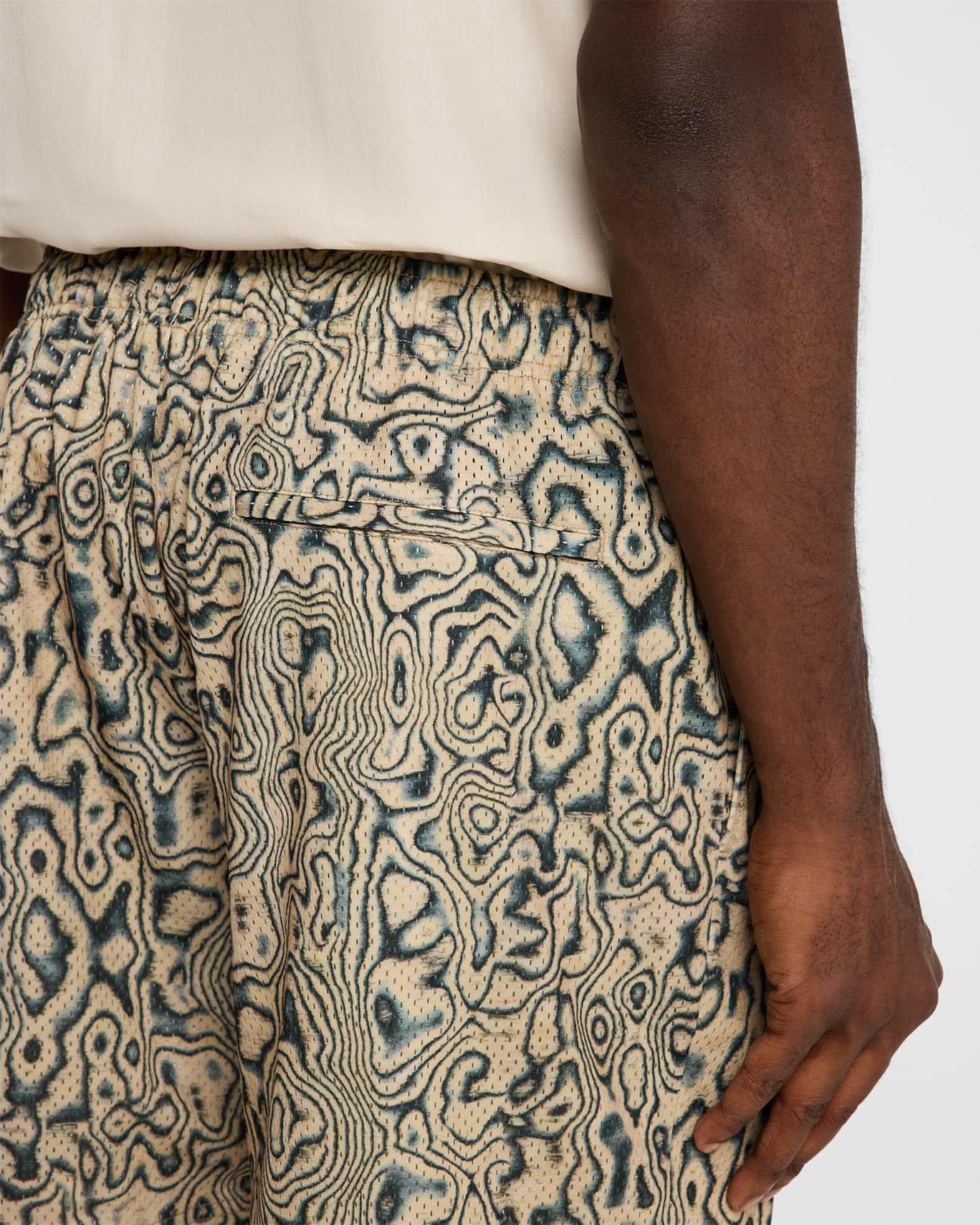 Men's Printed Mesh Practice Shorts Product Image