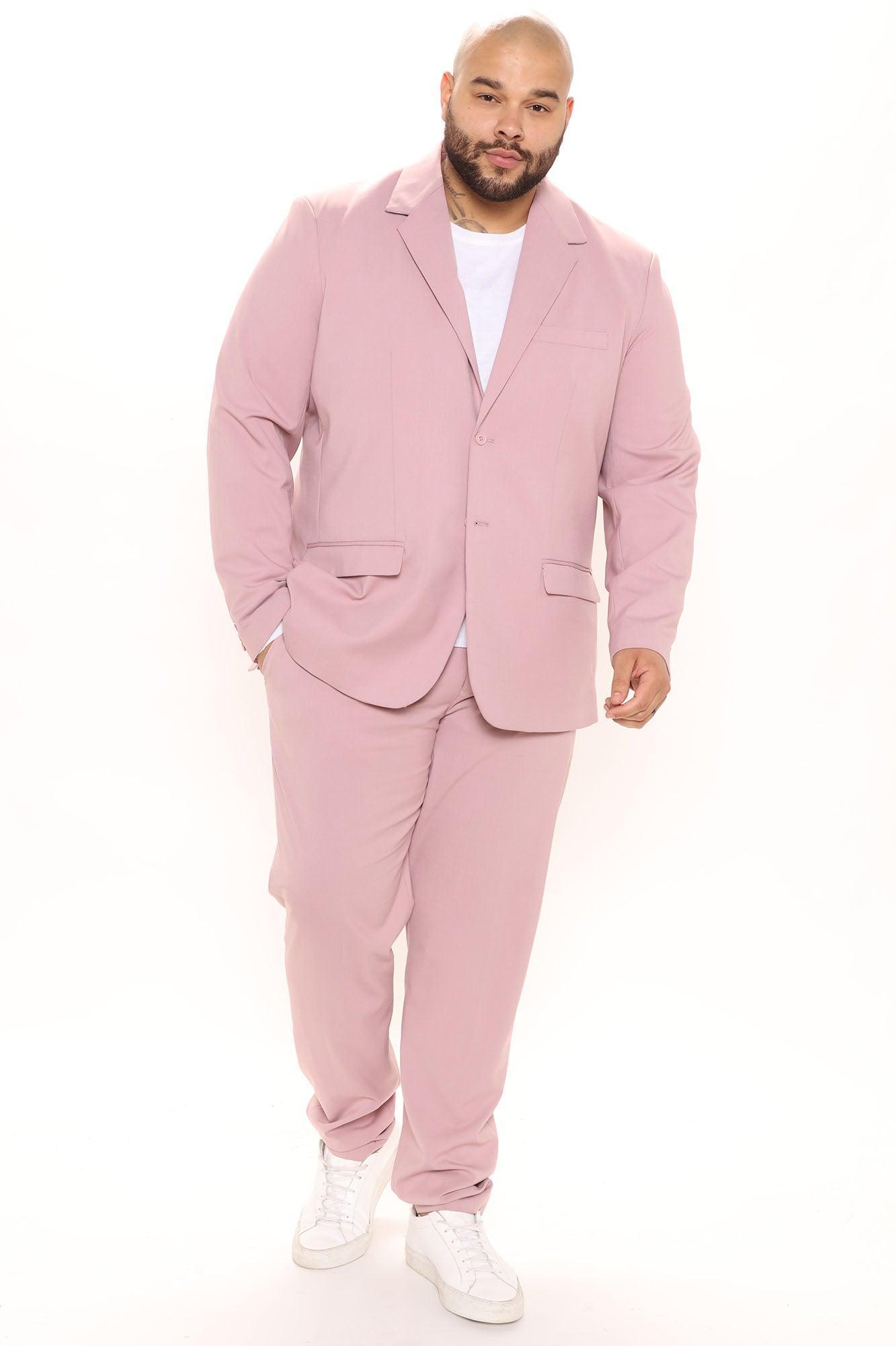 The Modern Stretch Suit Jacket - Mauve Product Image