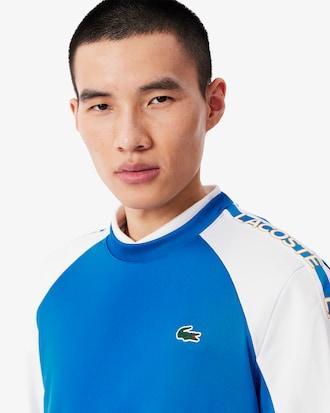 Tennis Colour-Block Stripe Sweatshirt Product Image